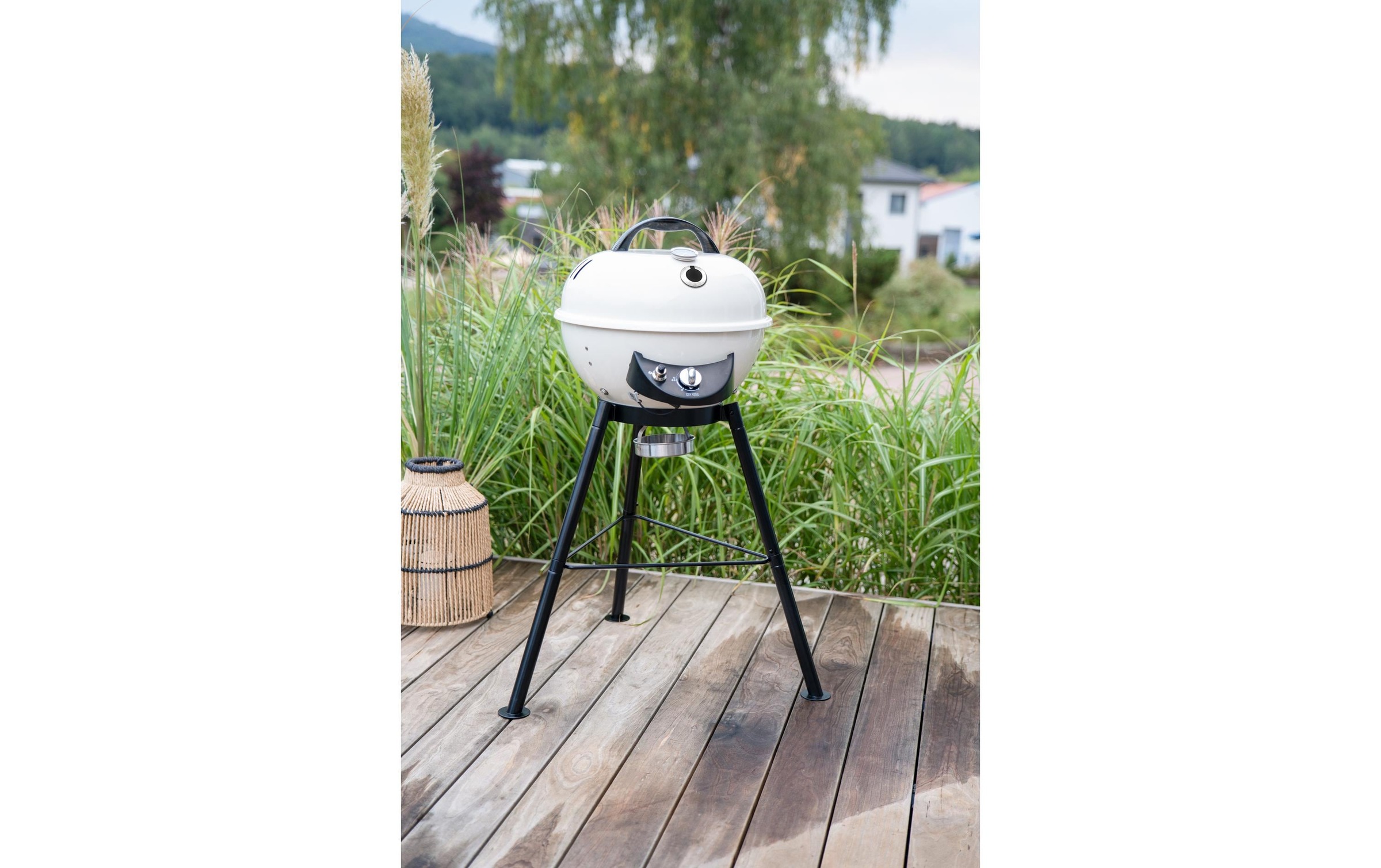 OUTDOORCHEF Gasgrill »City 420« Kompakter Gas-Kugelgrill