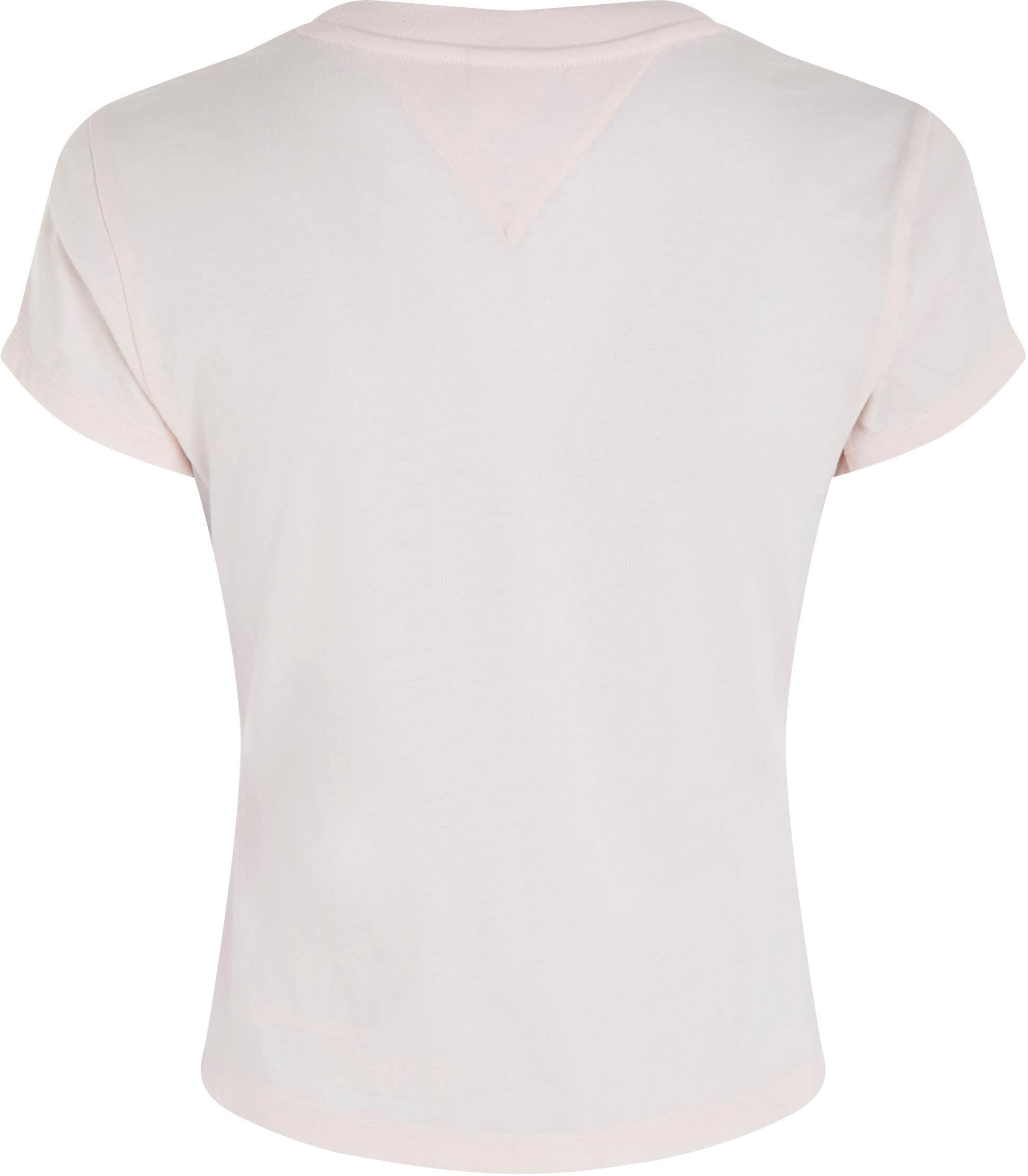 Tommy Jeans T-Shirt »TJW BBY ESSENTIAL LOGO 1 SS«, trendiges und stylisches Damen-T-Shirt mit Logodruck