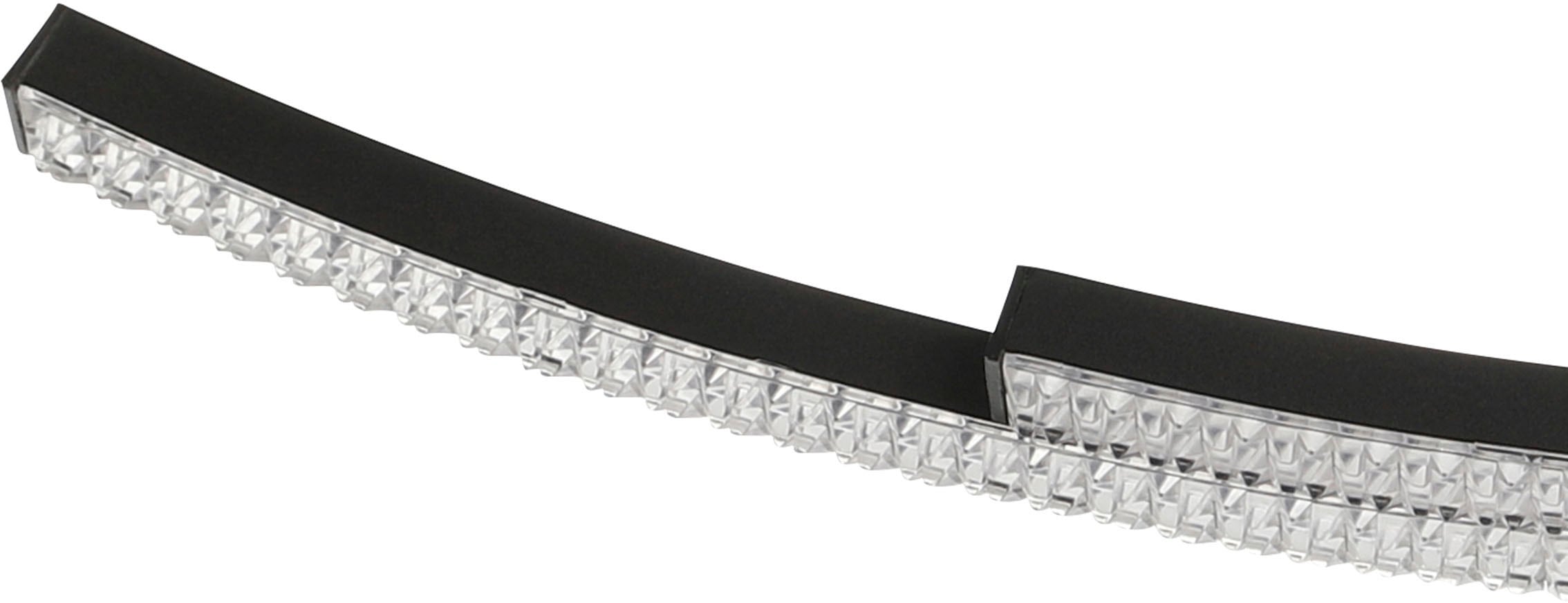 EGLO Hängeleuchte »LEJIAS«, Leuchtmittel LED-Modul | LED fest integriert, Hängeleuchte in schwarz aus Stahl - 21,5W - Warmweiss