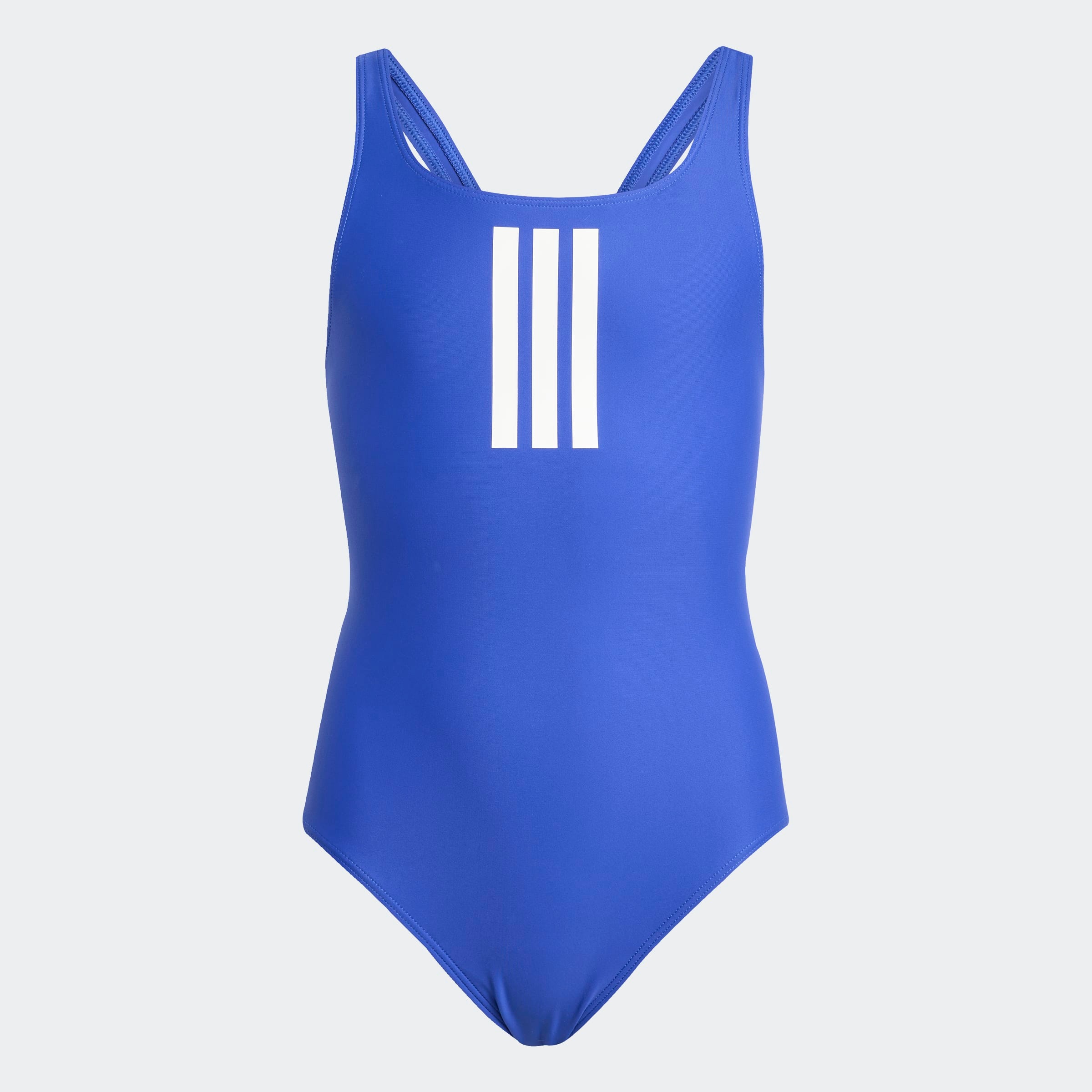 Adidas Performance, Unisex, adidas Performance »3S MID SUIT GY« 1 Stk., semi lucid blau, weiß, 104, N-Gr, Dieser Badeanzug ist teilweise aus 