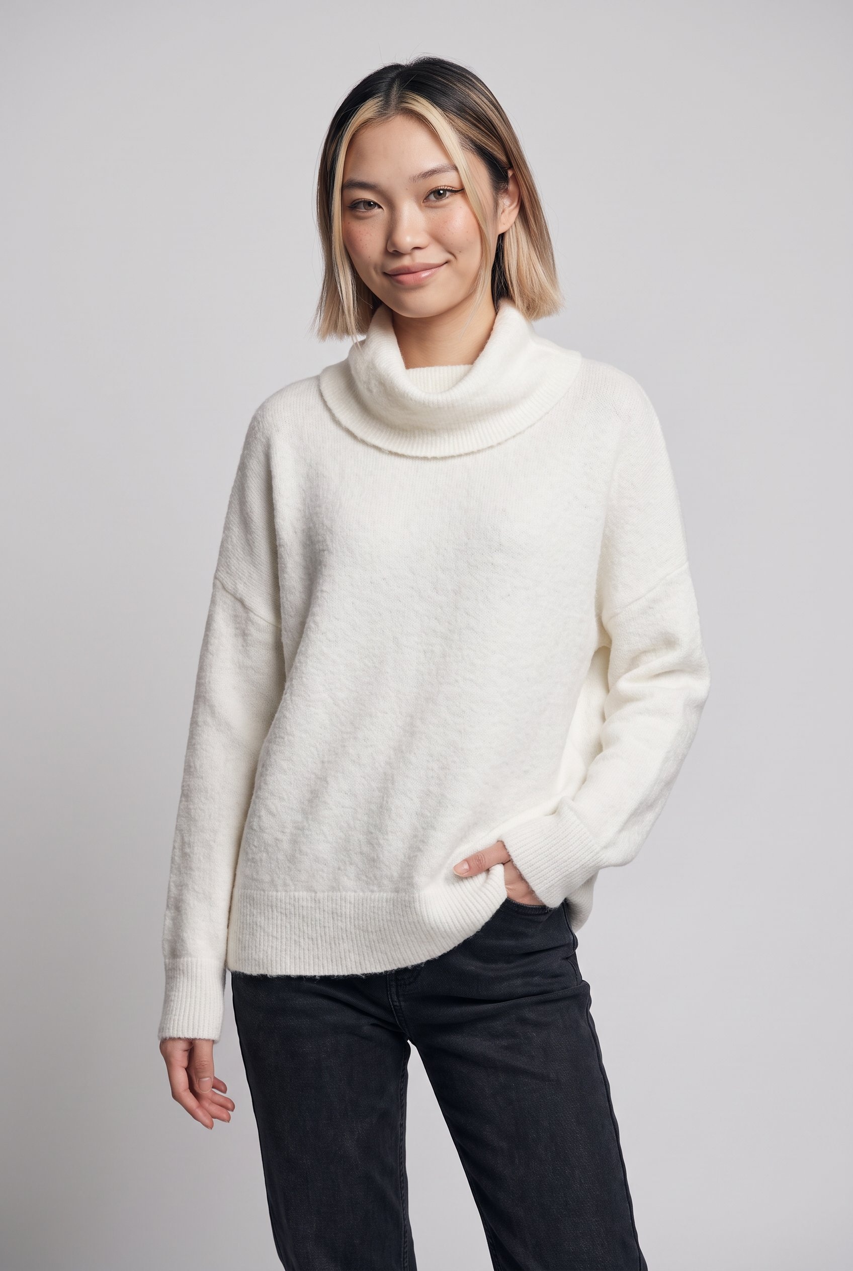 ONLY Rollkragenpullover »ONLAZU LS COWLNECK KNT«