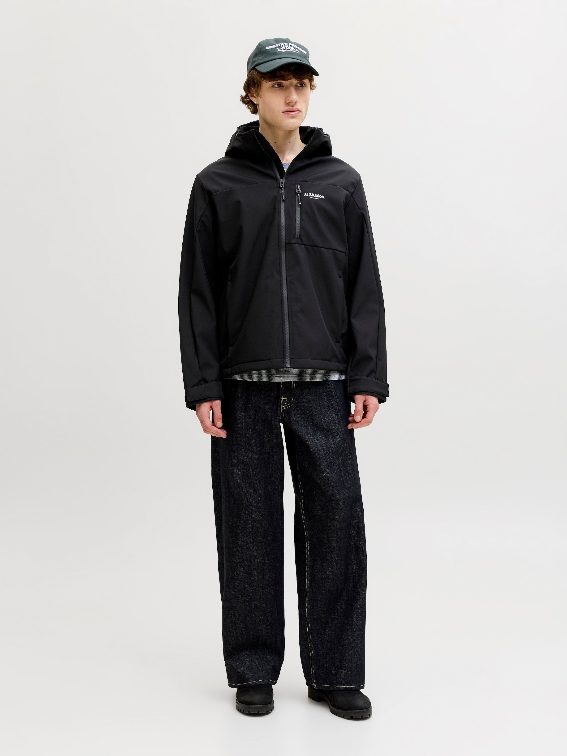 Jack & Jones Veste softshell »JJNORTH SOFTSHELL JACKET« mit Kapuze