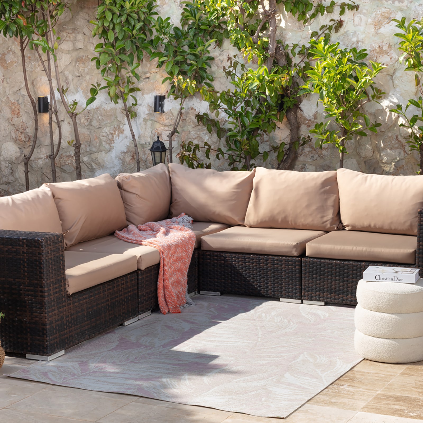 Livabliss Outdoorteppich »AMORA« rechteckig 5 mm Höhe