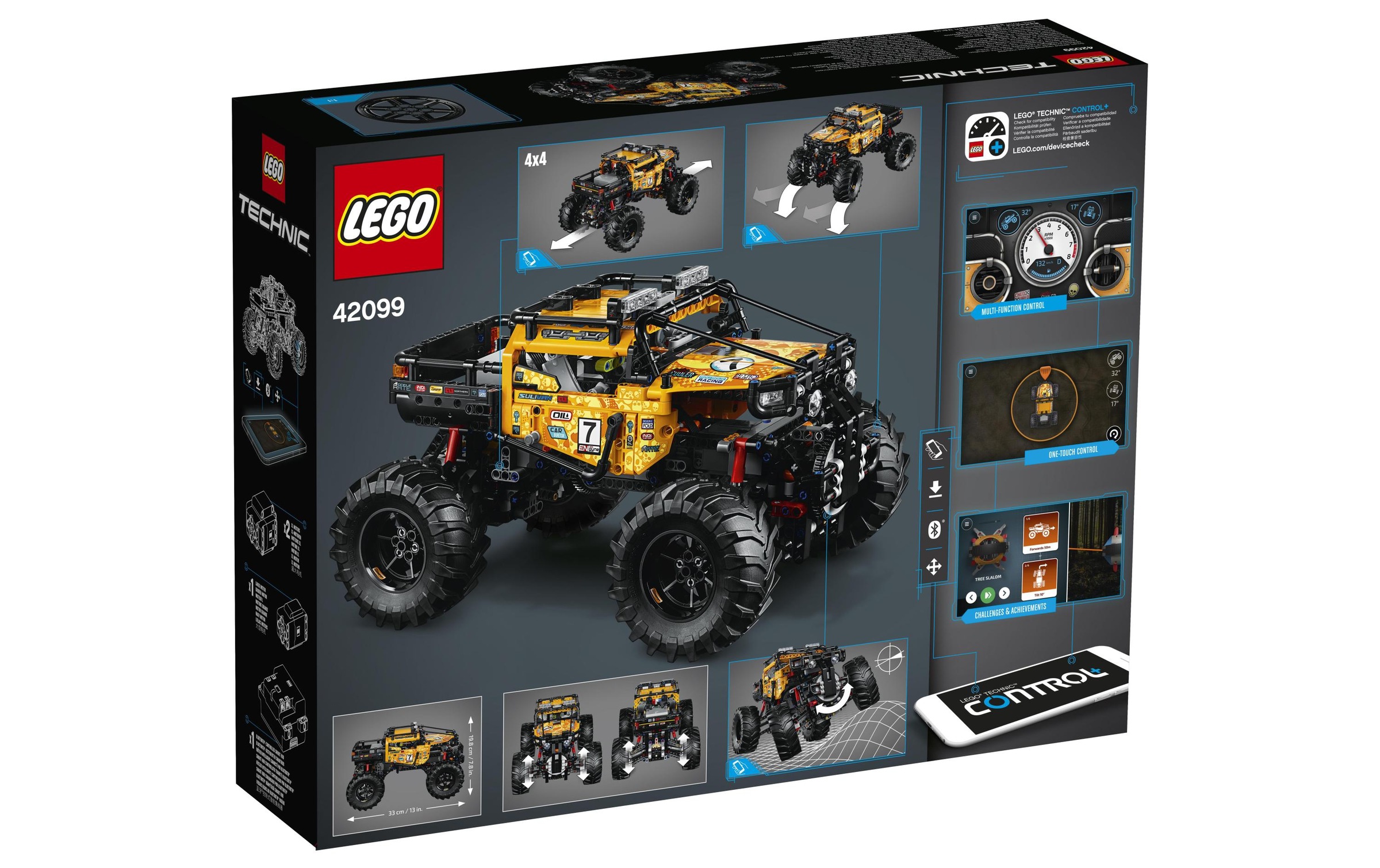 LEGO® Spielbausteine »Technic Allrad Xtreme-Geländewagen 42099«, (958 St.)