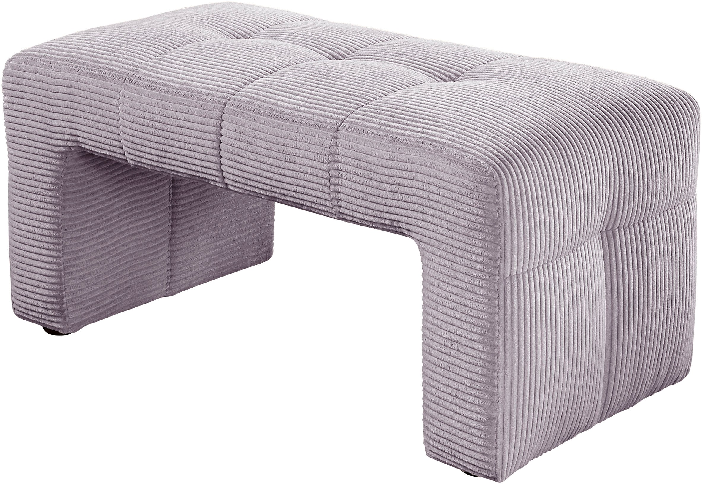 Image of exxpo - sofa fashion Hockerbank "Barista Hockerbank mit hoher Bodenfreiheit" Sitz gepolstert,Breite ca.100 cm