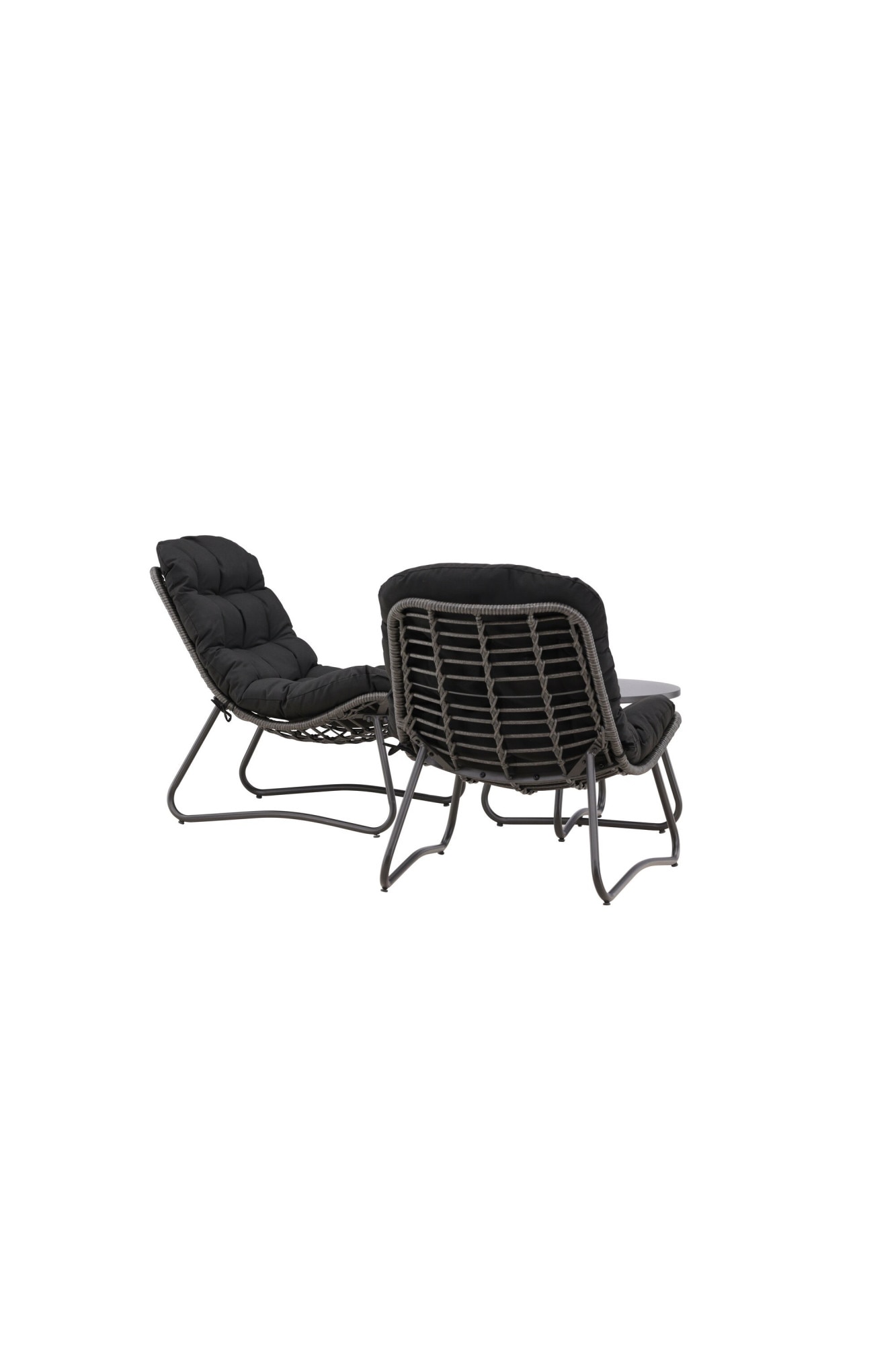 Venture Home Gartenlounge-Set »Cala, grosszügiges Outdoor-Set für hohen Sitzkomfort« 3 tlg. Loungemöbel rund, Stoffbezug, angenehm, weich
