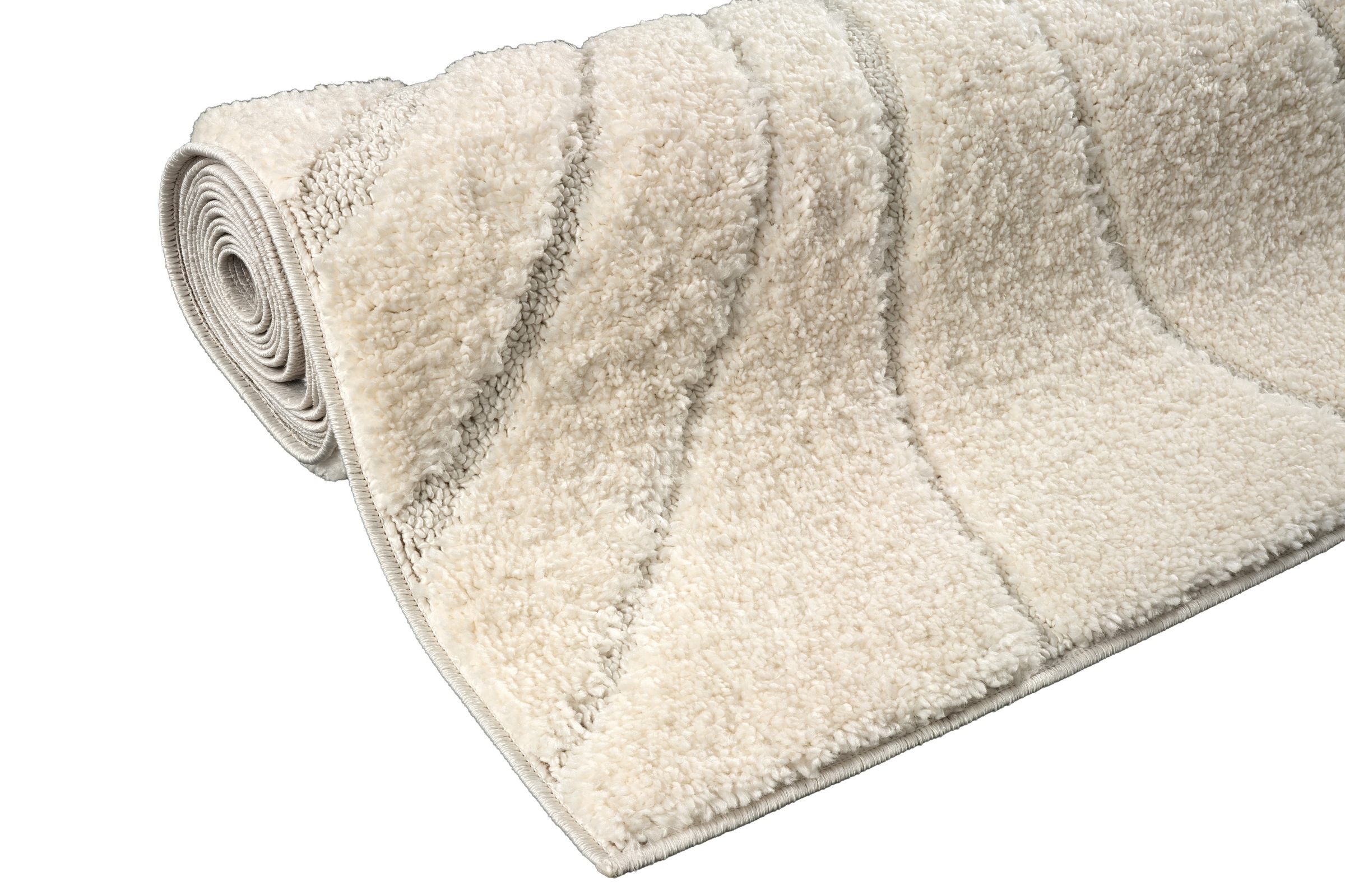 GOODproduct Teppich »Lavia, Wellenmuster, Hoch-Tief« rechteckig 20 mm Höhe Linienmuster, modernes Design, 3D Optik, Designteppich, Wohnzimmer