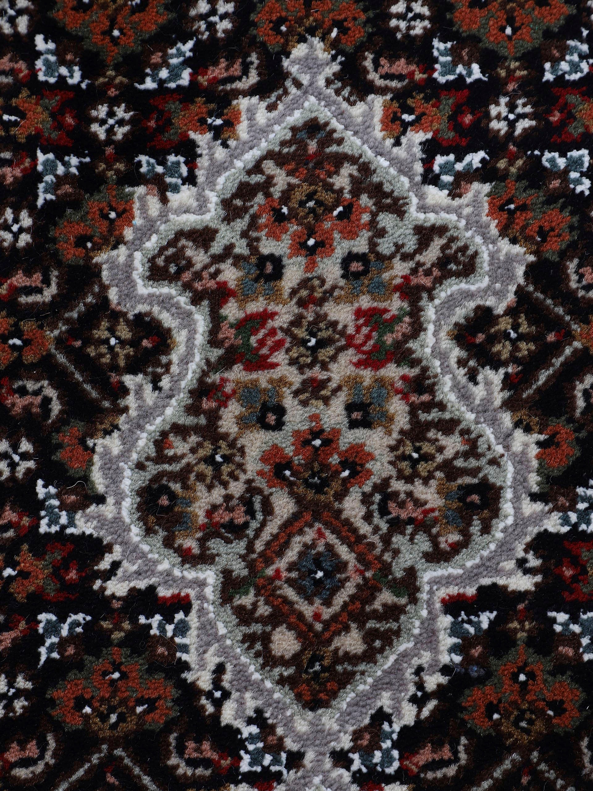 Woven Arts Orientteppich »Tabriz Mahi,  auch als Läufer«, rechteckig, 15 mm Höhe, handgeknüpft, Wohnzimmer, reine Wolle