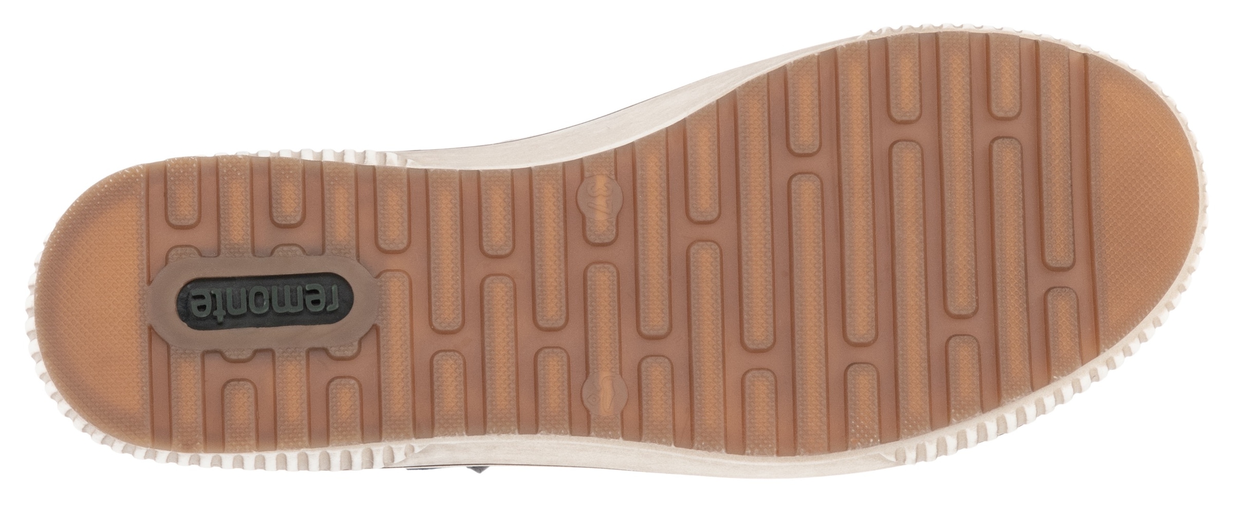 Remonte Plateausneaker, Freizeitschuh, Halbschuh, Schnürschuh mit Aussenreissverschluss
