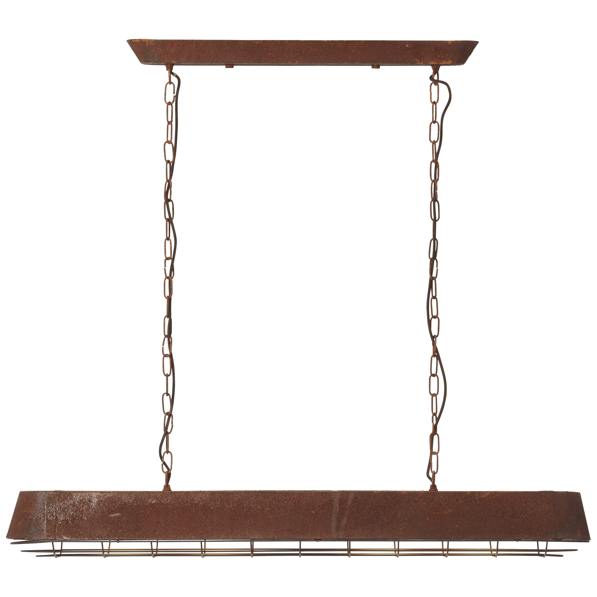 Image of Brilliant Leuchten Pendelleuchte »Alvera«, E27, 1 St., Hängelampe 4flg rostfarbend bei Ackermann Versand Schweiz