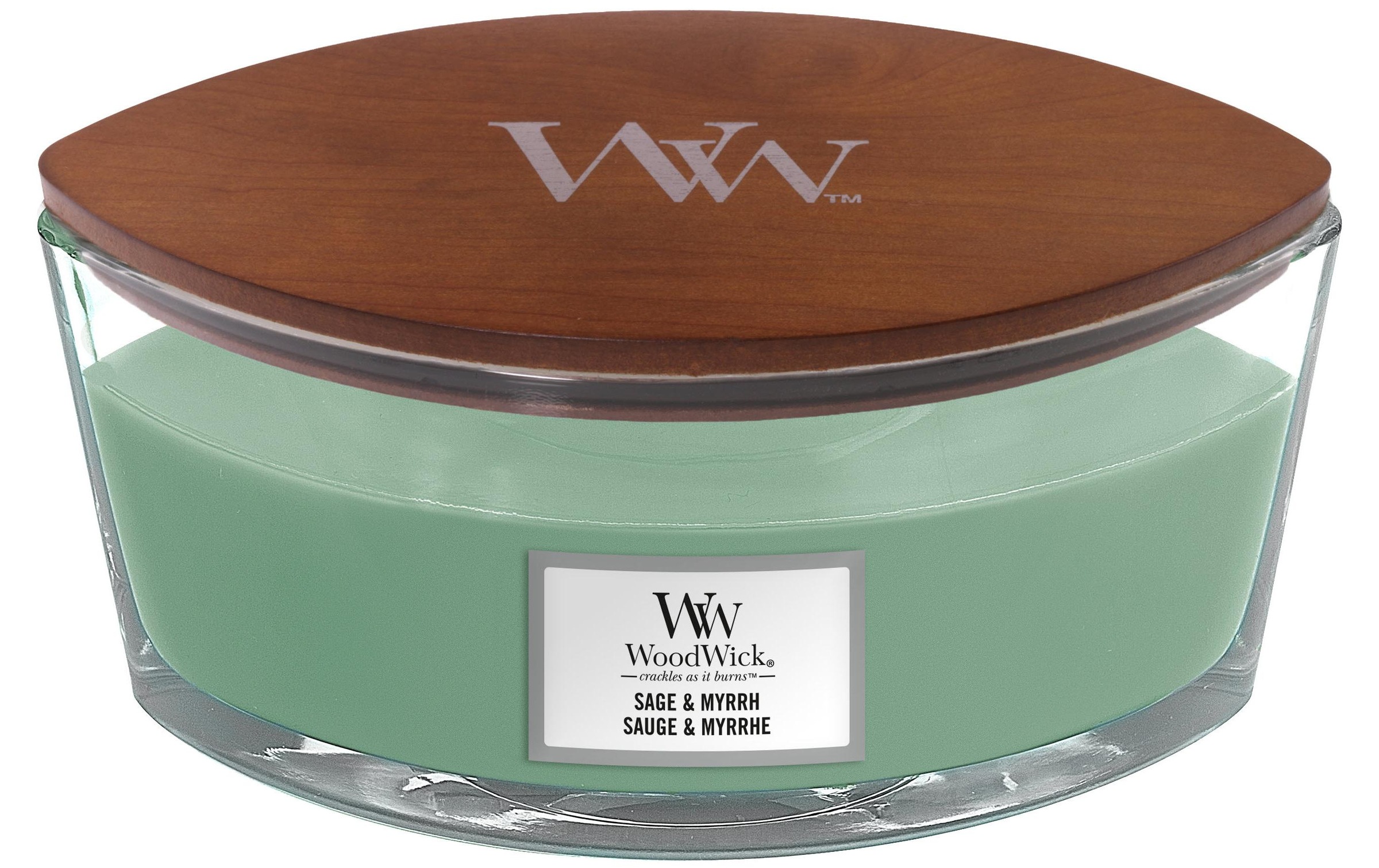 Image of Woodwick Duftkerze »Sage & Myrrh Ellipse« bei Ackermann Versand Schweiz