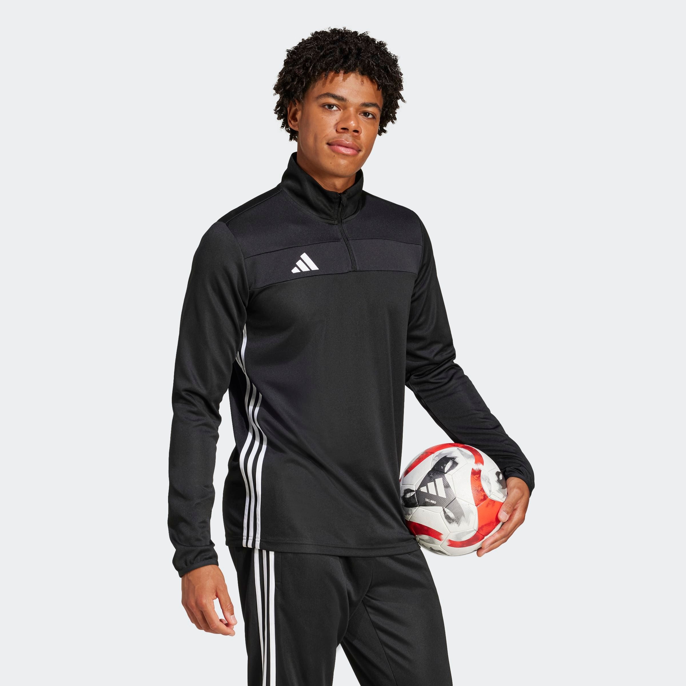 Image of adidas Performance Trainingsjacke "TIRO 25 ESSENTIALS TRAININGSOBERTEIL" für Fussball, mit Reissverschluss, AEROREADY