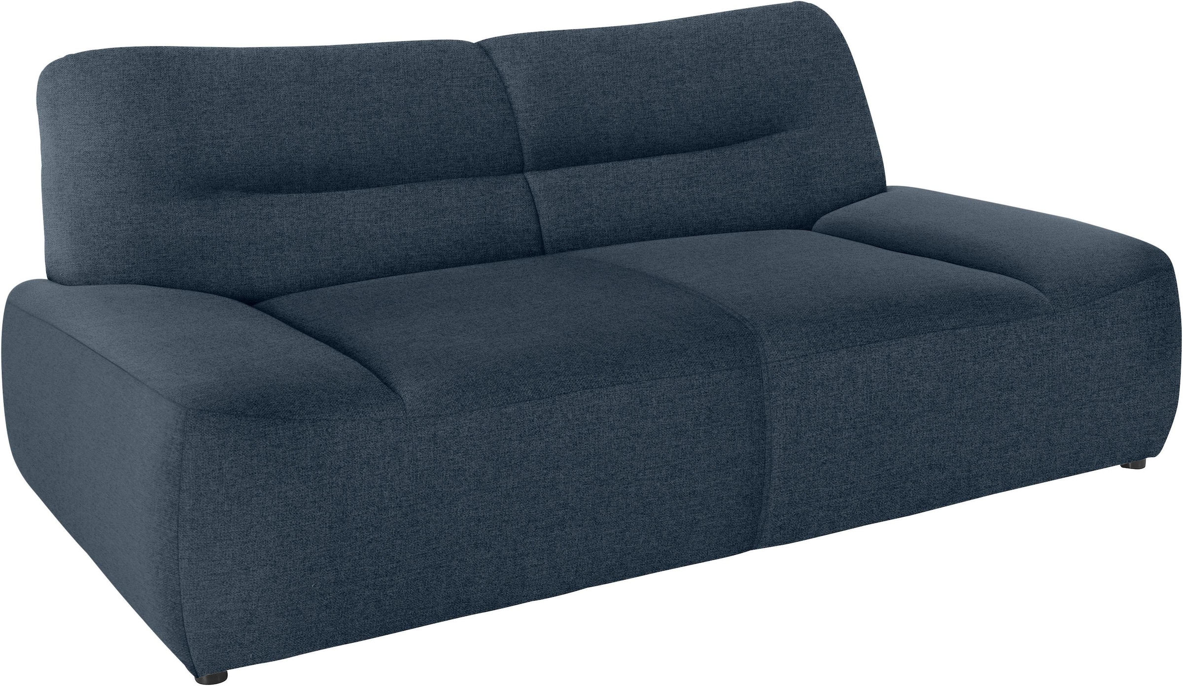 DOMO collection 2-Sitzer »Cesena modernes Sofa mit flachen Armlehnen, komfortabel«, fester Sitzkomfort, frei im Raum stellbar
