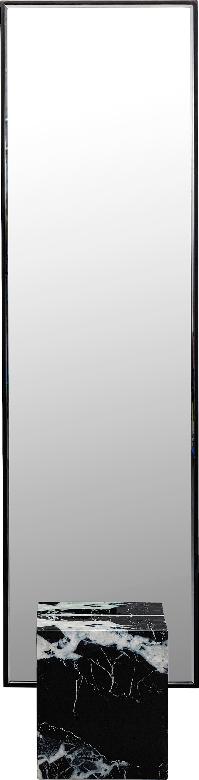 Kare Design Miroir mural »Standspiegel Hulda Schwarz 46x180cm«