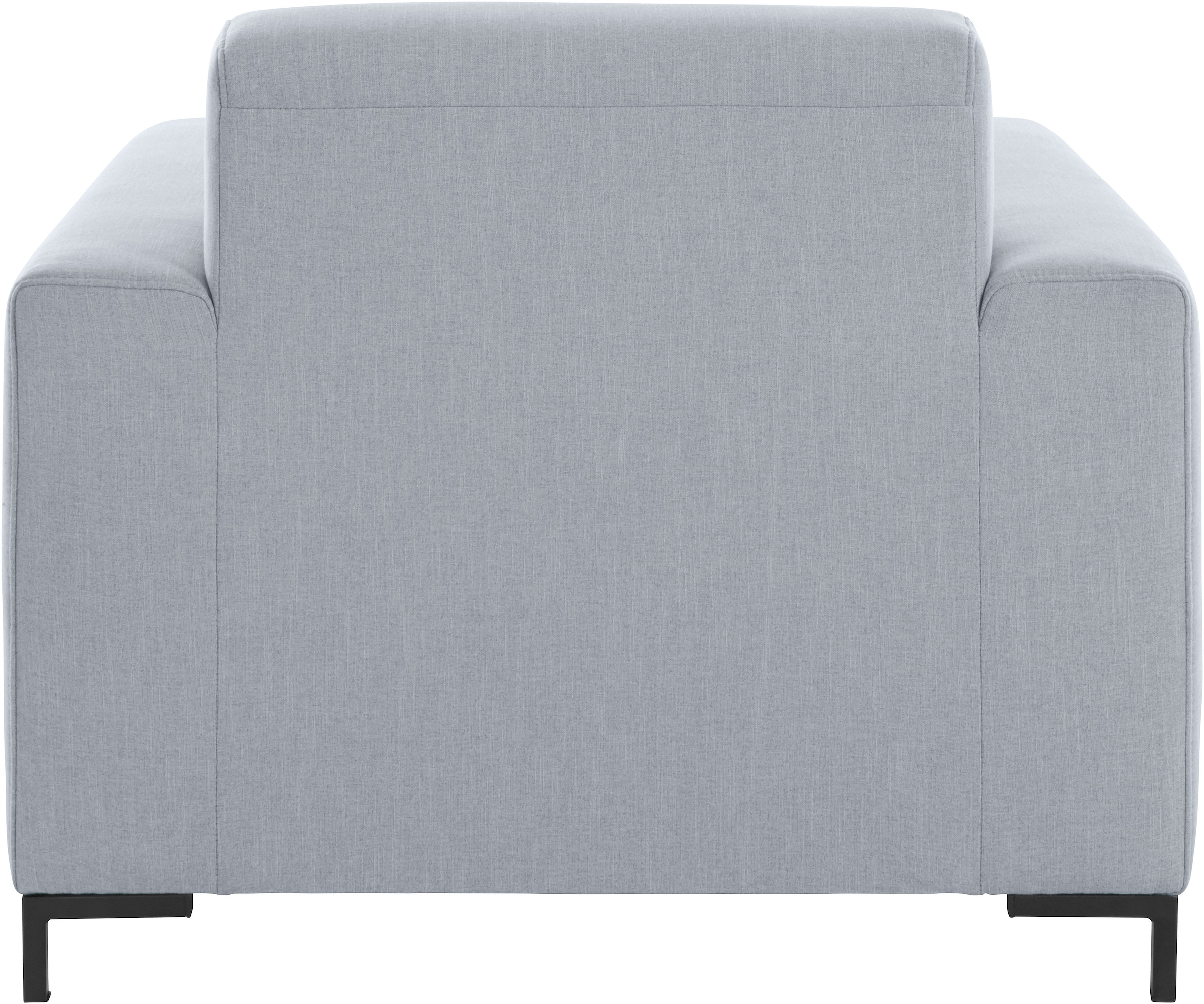 GOODproduct Sessel »Grazzo«, hochwertige Stoffe aus recyceltem Material, Steppung im Sitzbereich