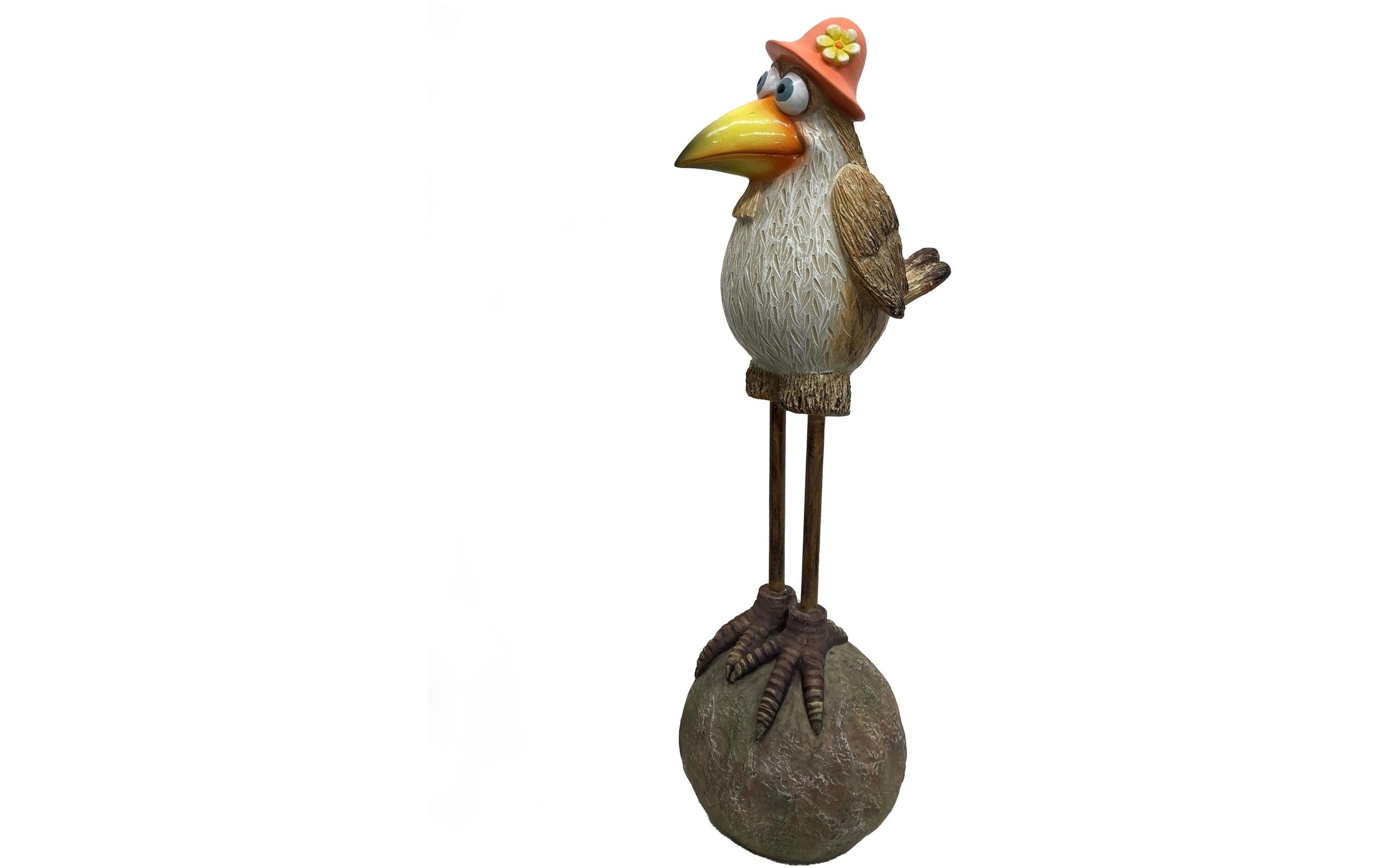 Dekofigur »Dameco Vogel auf Stein 12 x 15 x 40 cm«