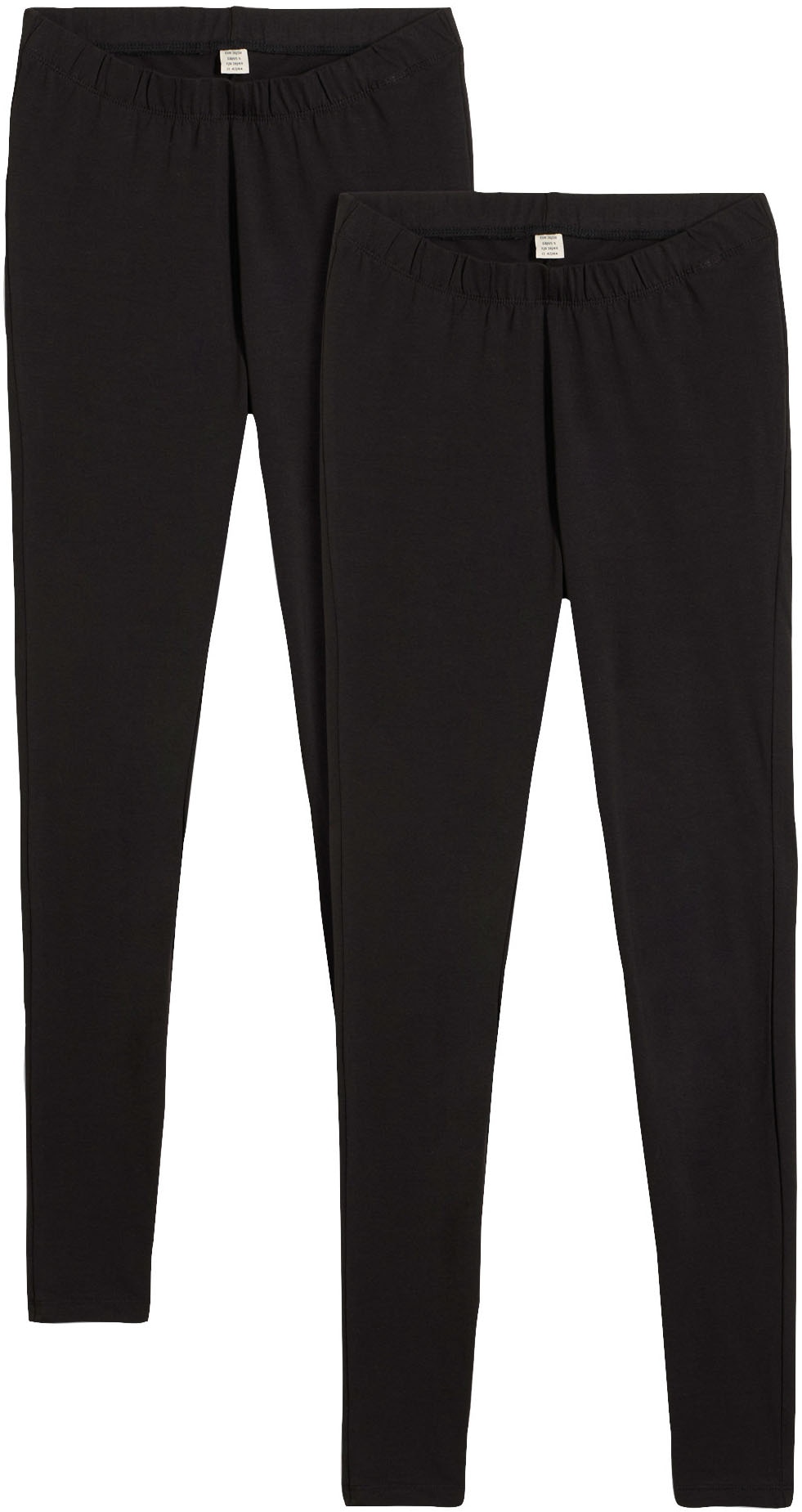 Image of bonprix Leggings aus Baumwolle und Elasthan, schmale Passform, mit Elastikbund