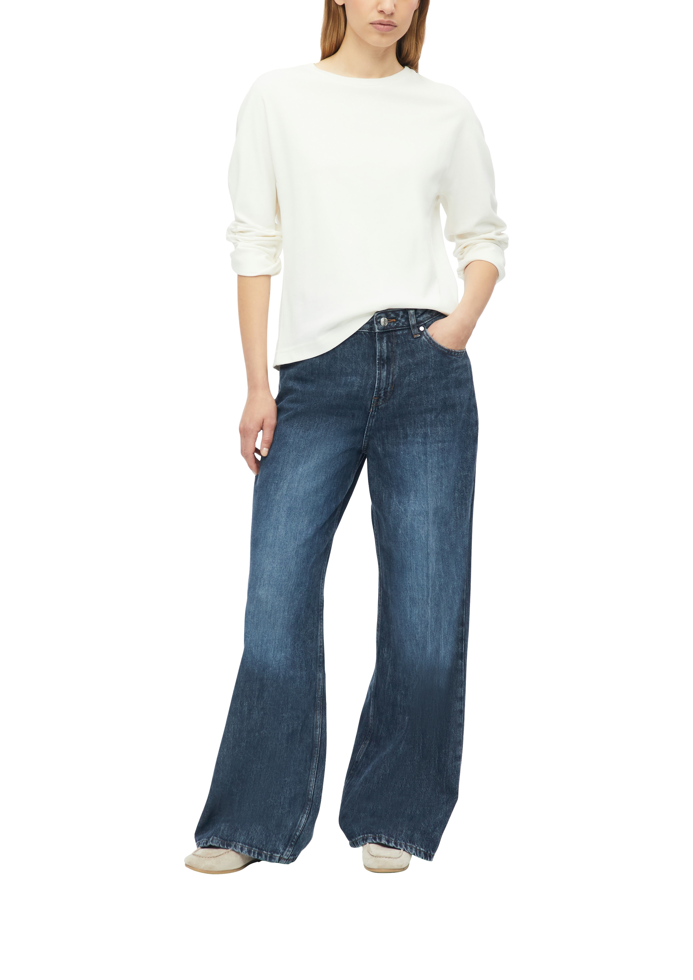 s.Oliver Jeans à 5 poches »Style Suri« avec une large entaille