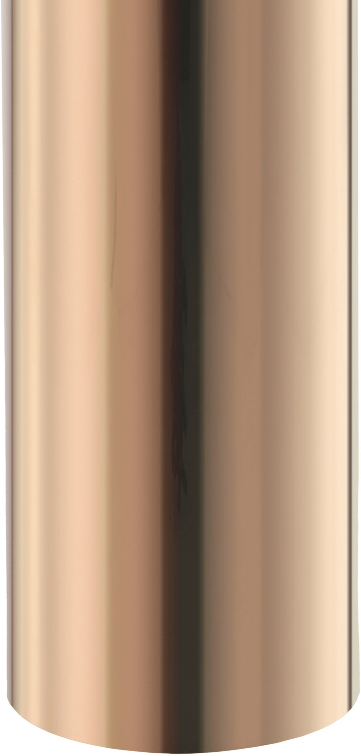Kayoom Beistelltisch »Ontario 125, Runde Glasplatte aus Sicherheitsglas, 100% Edelstahl«, (1 St.), Minimalistisches Design, Säulengestell, pflegeleicht
