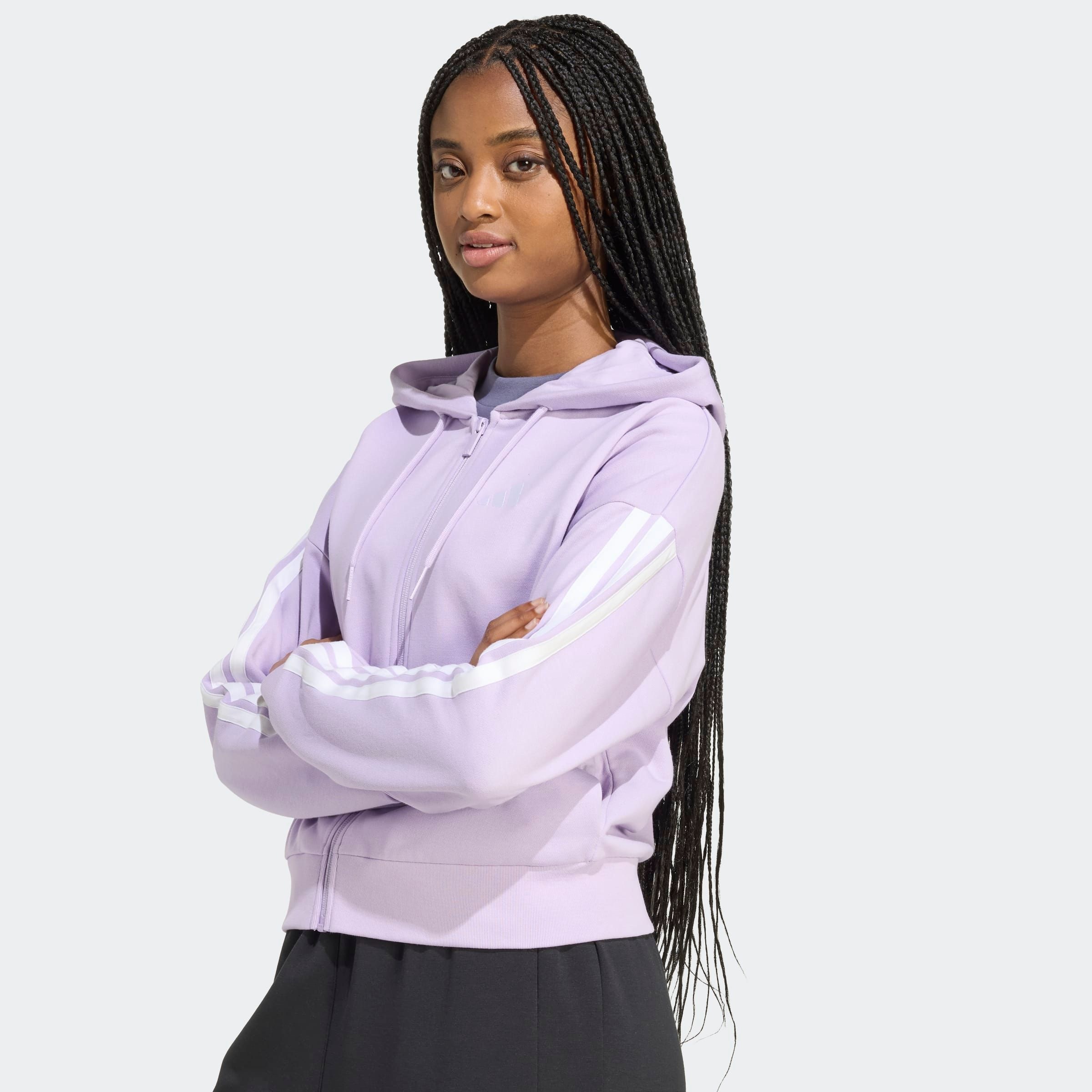 adidas Sportswear Kapuzensweatshirt »W 3S FT FZ HD«