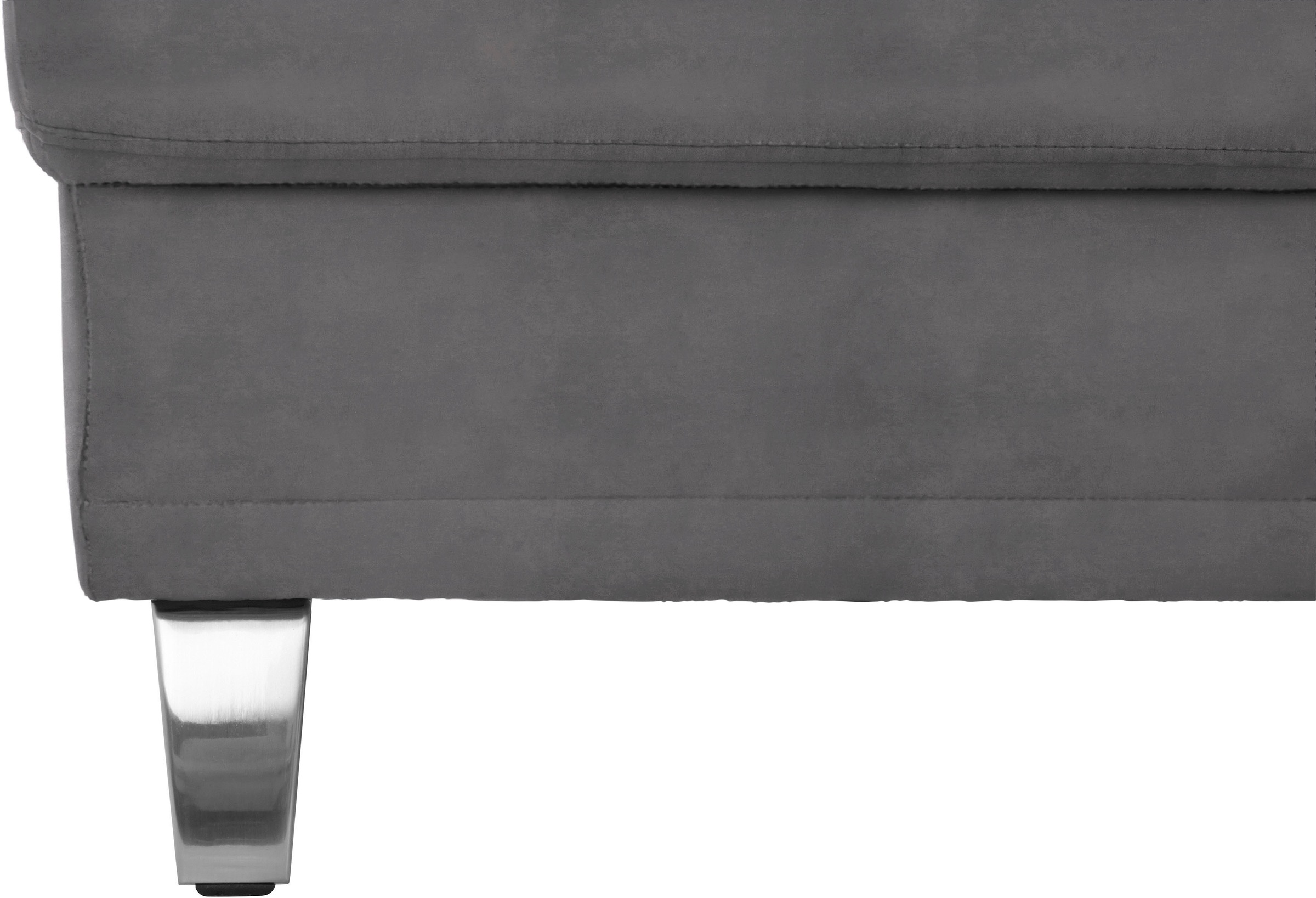sit&more Ecksofa »Clio L-Form«, wahlweise mit Bettfunktion oder Vorziehsitz und Bettkasten, Federkern