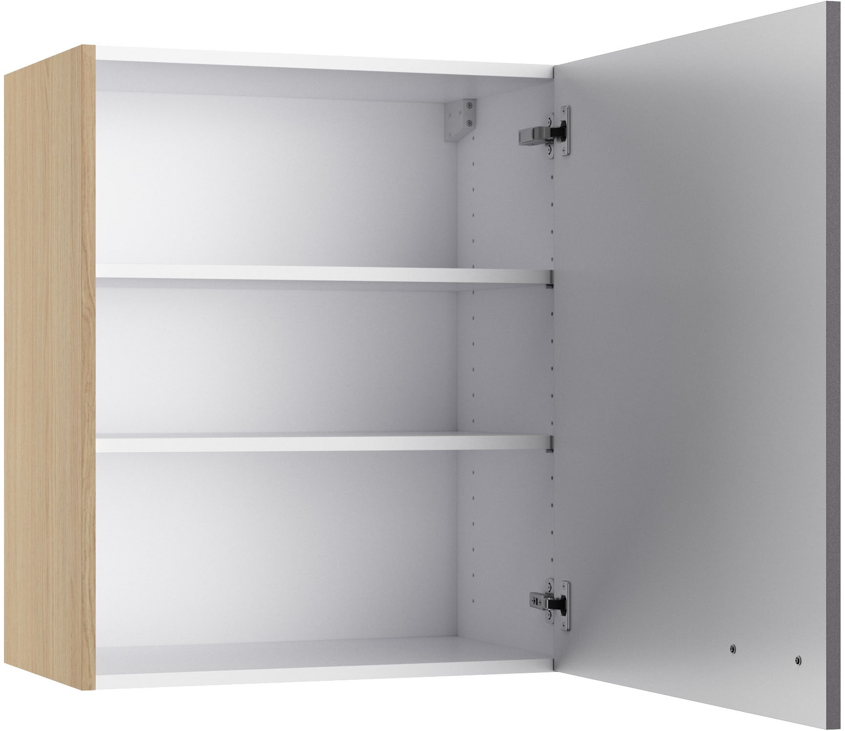 KOCHSTATION Armoire suspendue »KS-Lucy« Breite 60 cm, mit 1 Tür, 2 Einlegeböden, Soft-Close