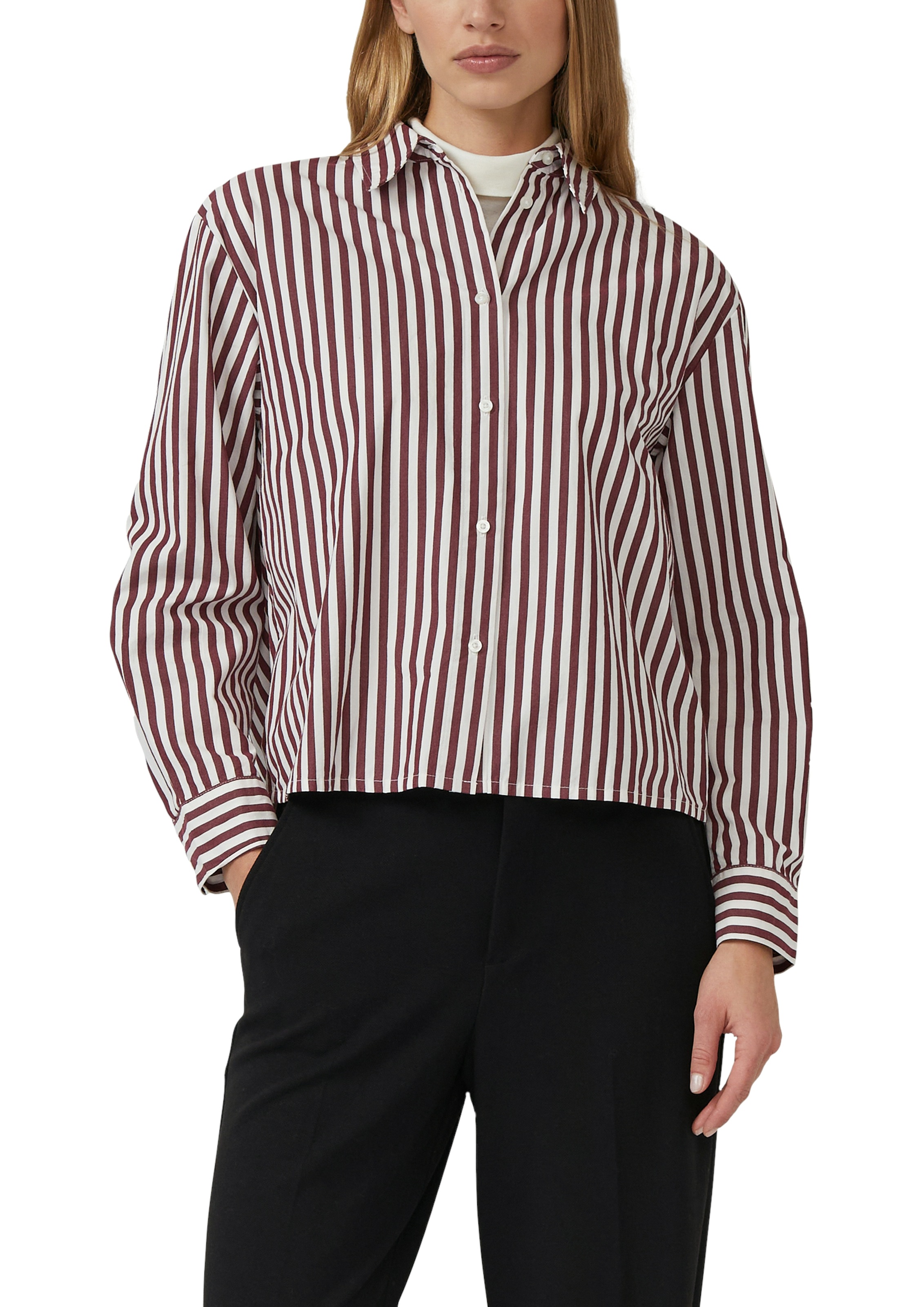 Image of s.Oliver Hemdbluse mit Streifen Muster