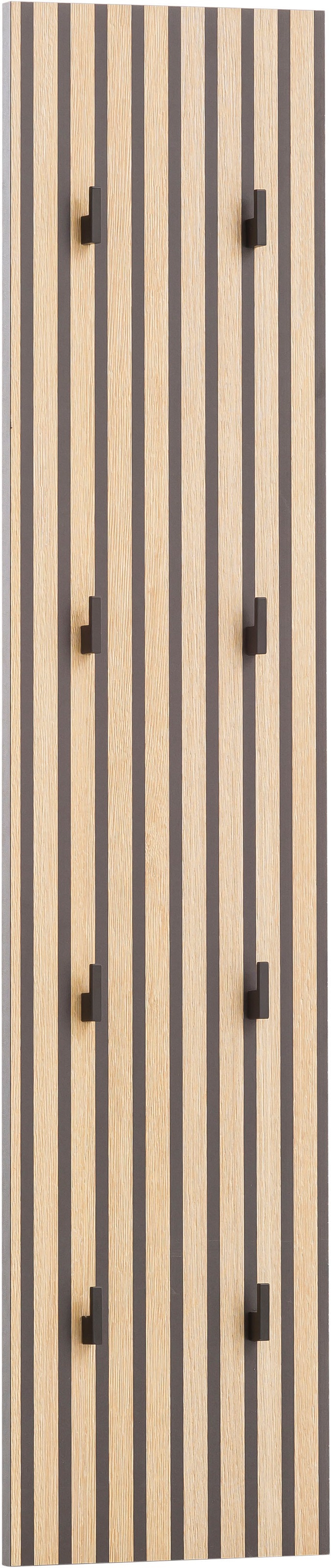 Image of welltime Garderobenpaneel "Alexa, Hakenpaneel, Made in Germany, B: 24,5 cm" Solide Verarbeitung - Dieses Produkt ist in Deutschland gefertigt