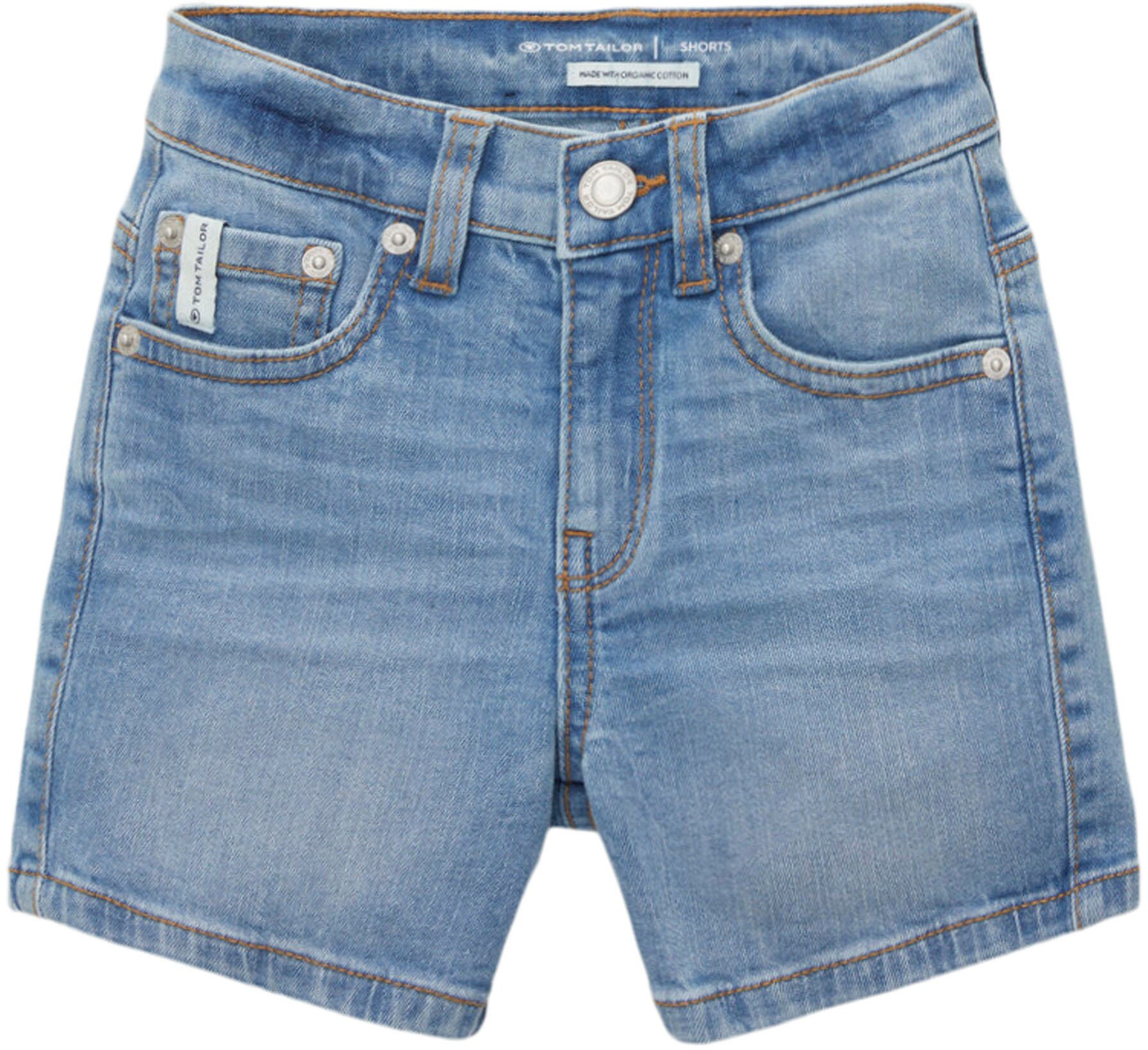 TOM TAILOR Jeansshorts, Badge an der Münztasche vorhanden kaufen