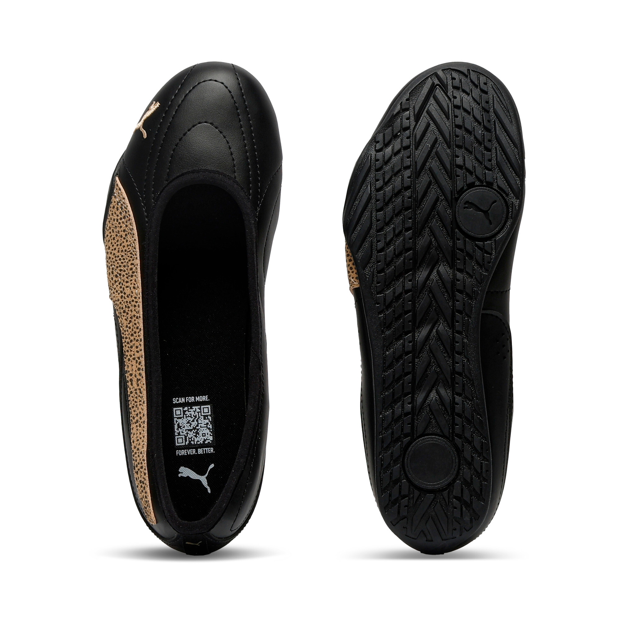 PUMA Sneaker »CATCH SOLEIL BALLERINA TOPCAT«  mit Gummilaufsohle, mit Schnürung