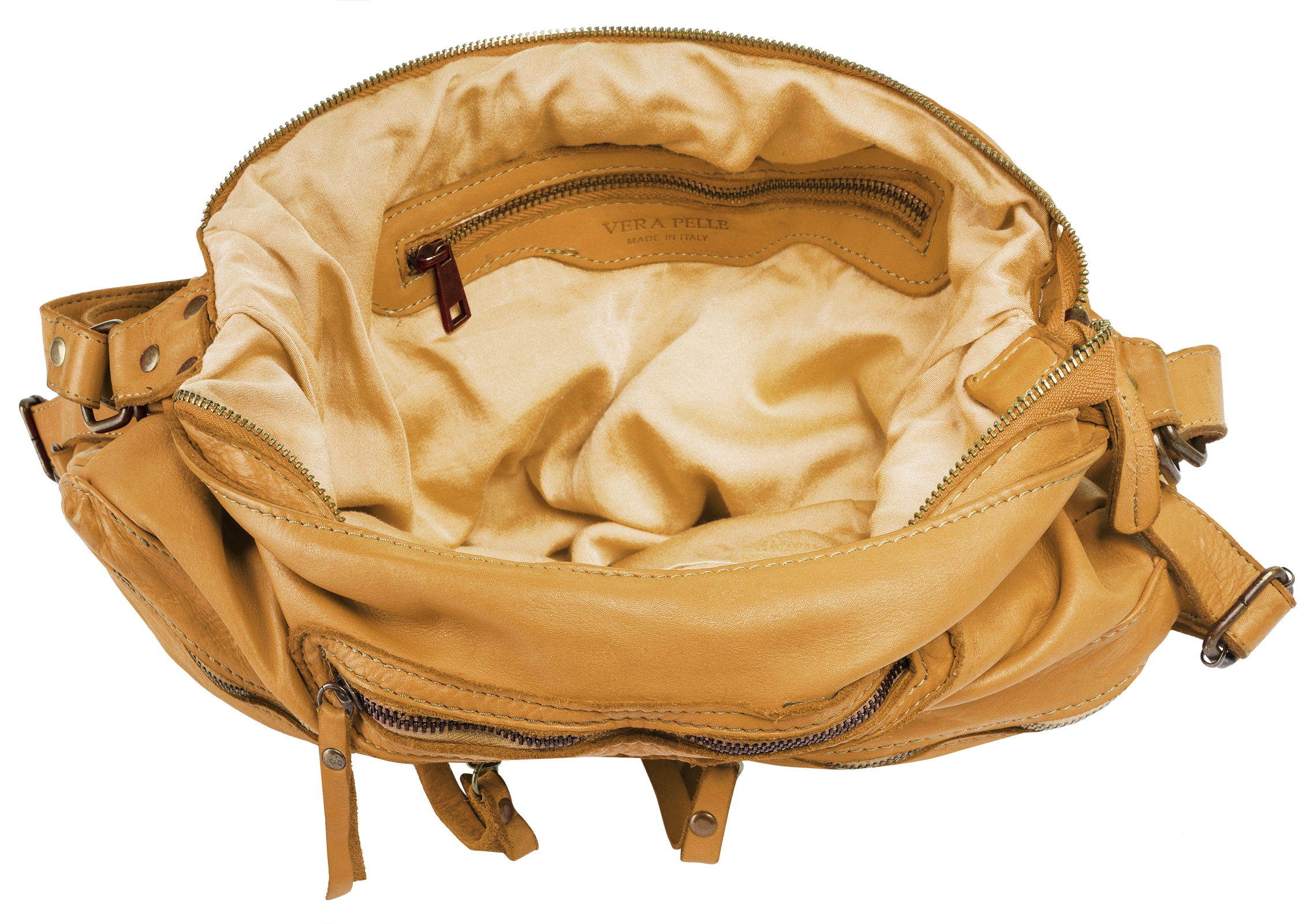 Samantha Look Shopper, echt Leder, Made in Italy