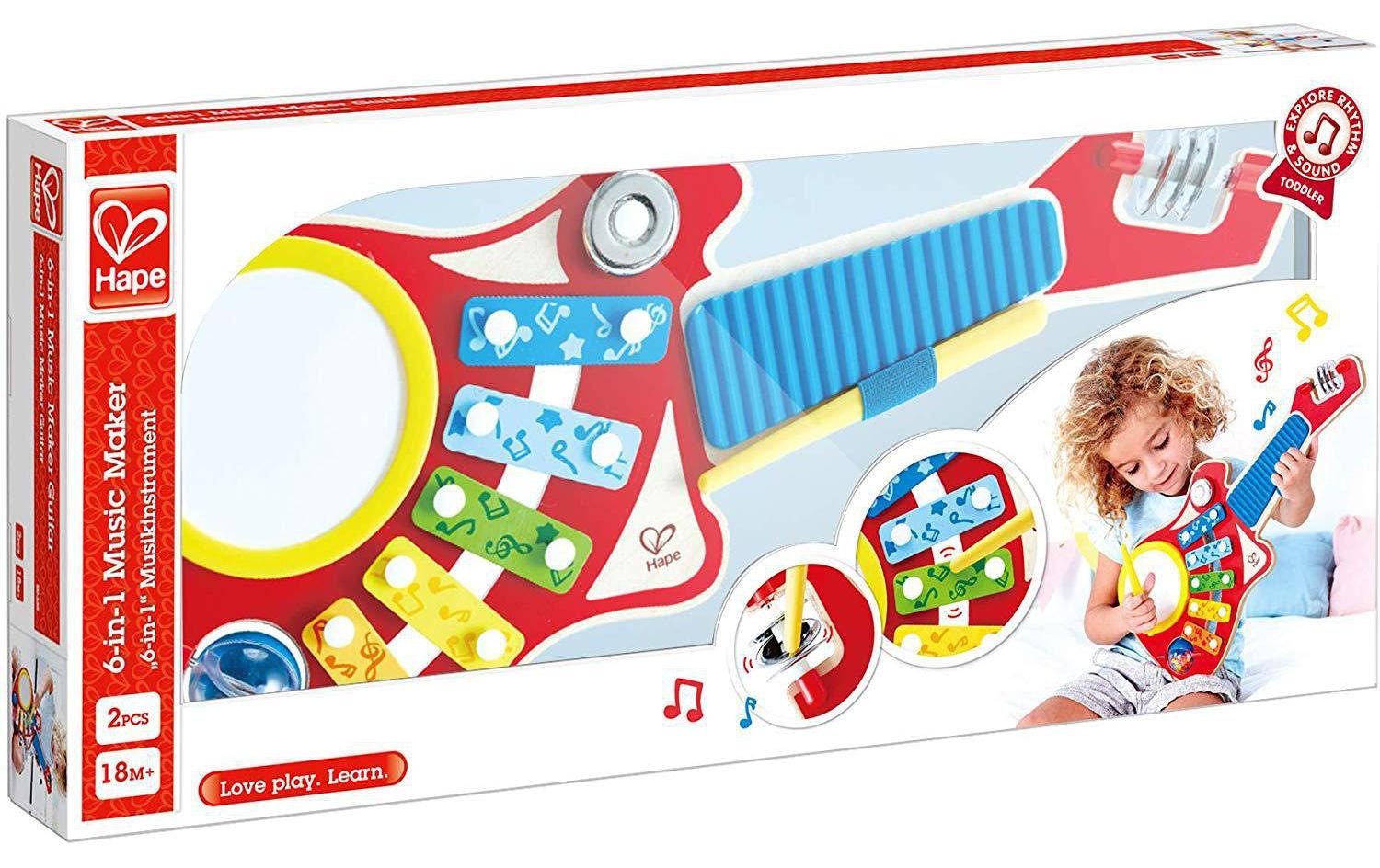 Image of Hape Spielzeug-Musikinstrument »Musikinstrument 6-in-1« bei Ackermann Versand Schweiz