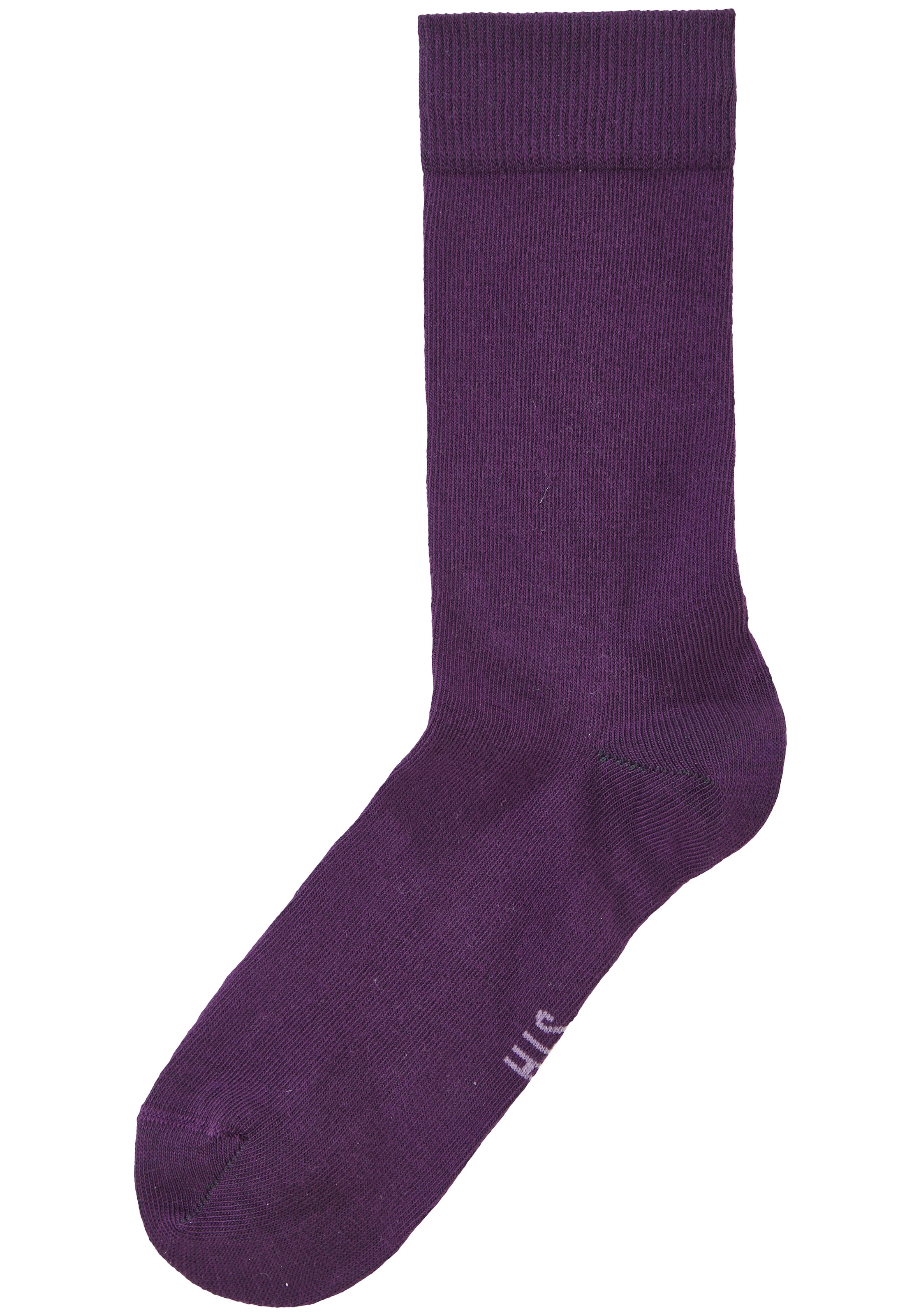 H.I.S Basicsocken »Damen und Herren Atmungsaktiver Baumwollanteil; Business, Basic« Packung, 20 Paar tlg. zwei Längen im Kombi Pack