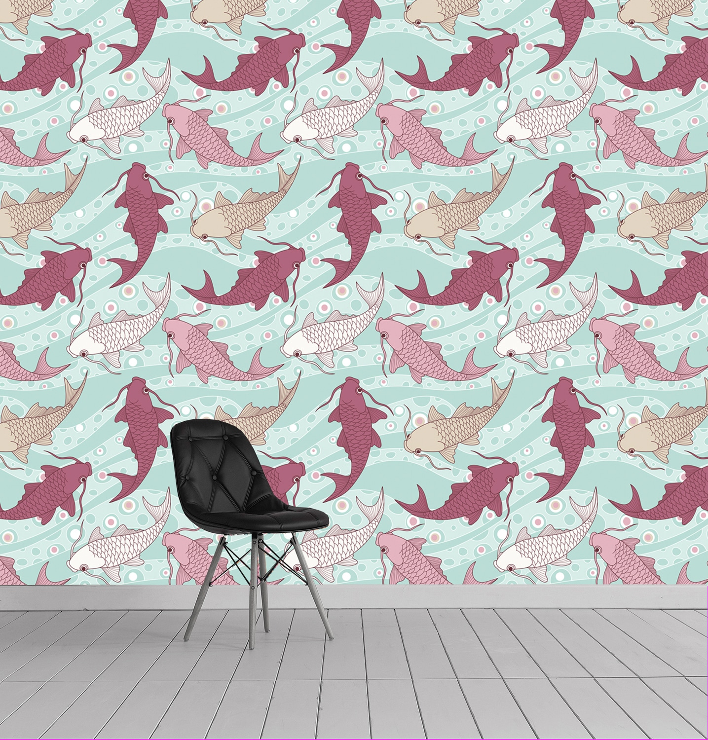 queence Vinyltapete »Jacob«, animal print-Fellimitat-Motiv-bedruckt-Reptilienprägung-tropisch, 90x250cm, selbstklebend, kinderleichte Anbringung, Sticker