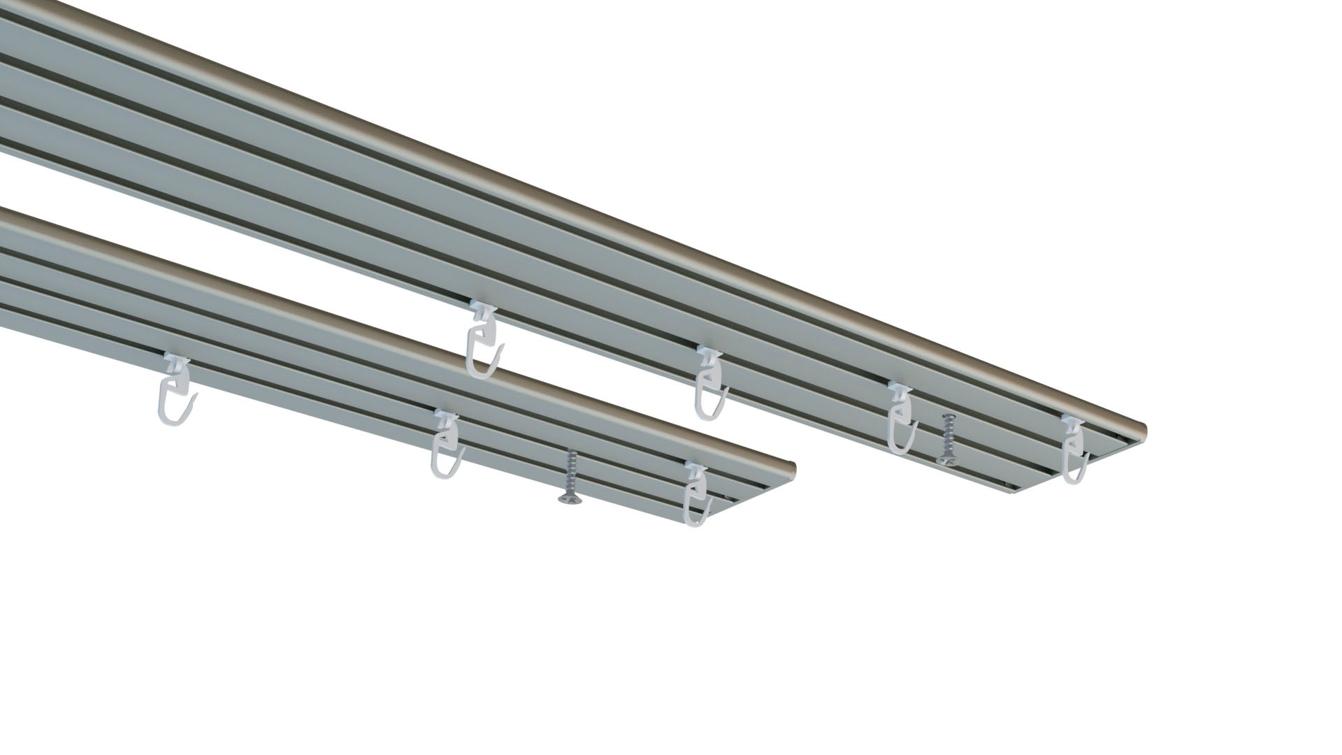 Image of GOODproduct Gardinenschiene "Tanbul" 4 läufig-läufig Fixmass