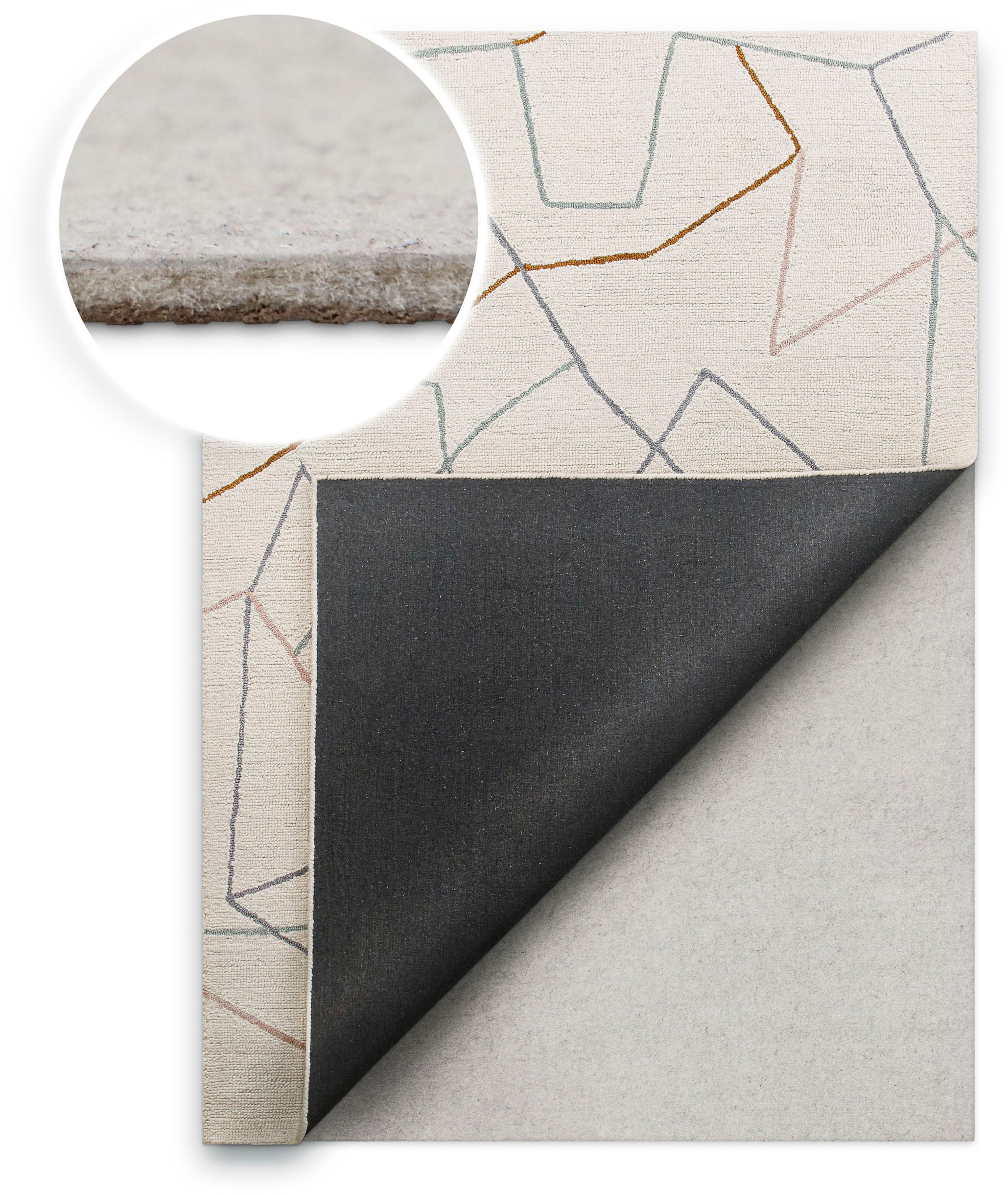 Image of Wecon home Antirutsch Teppichunterlage "RugPad Premium" Teppichunterlage, Anti-Rutsch-Matte, Komfort, Schutz