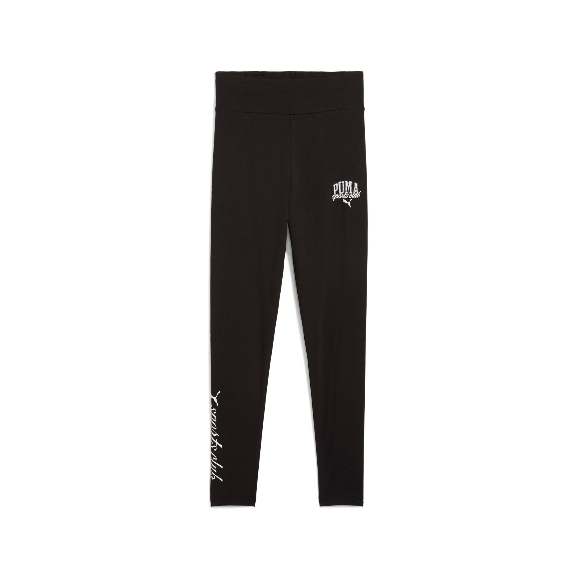 Image of PUMA Leggings "CLASS HIGH WAIST LEGGINGS G" mit hohem Bund, für flexiblen Sitz, aus Baumwollmischung
