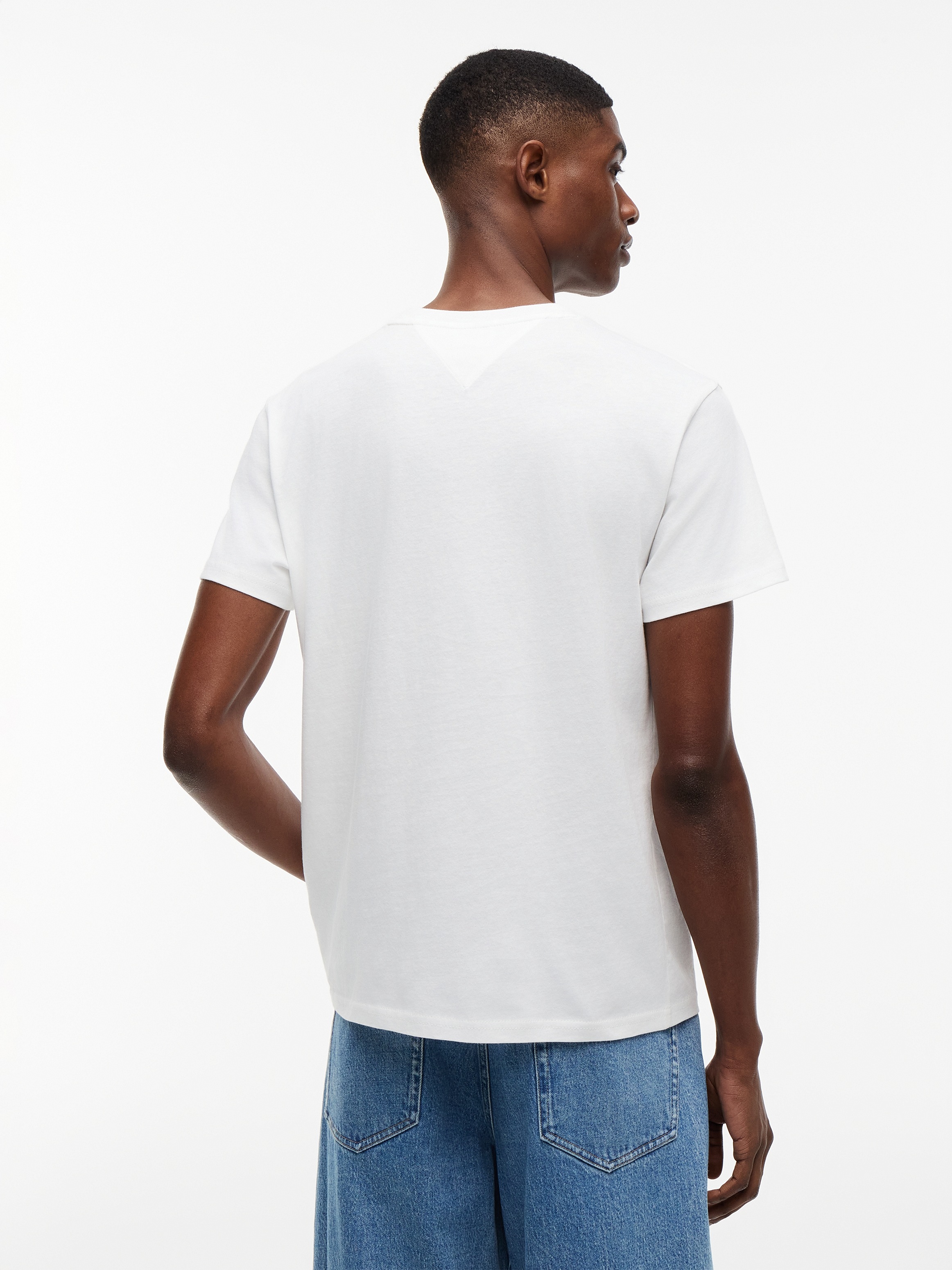 Tommy Jeans T-shirt »TJM SLIM 2PACK ESS FLAG TEE« 2 cuis
