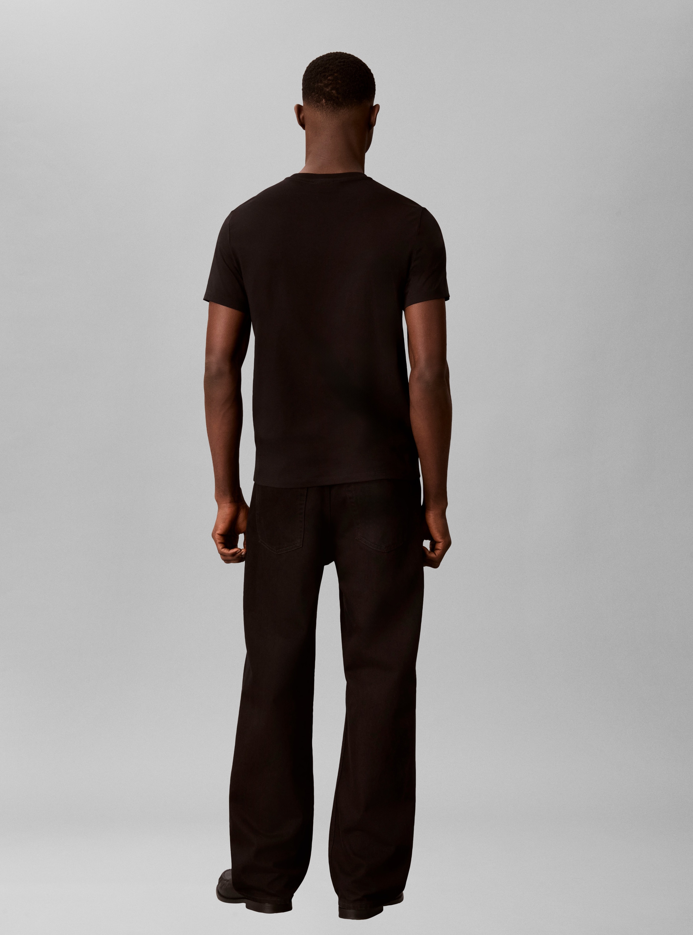 Calvin Klein T-shirt »SLIM STRETCH COTTON« Coupe slim avec encolure ronde