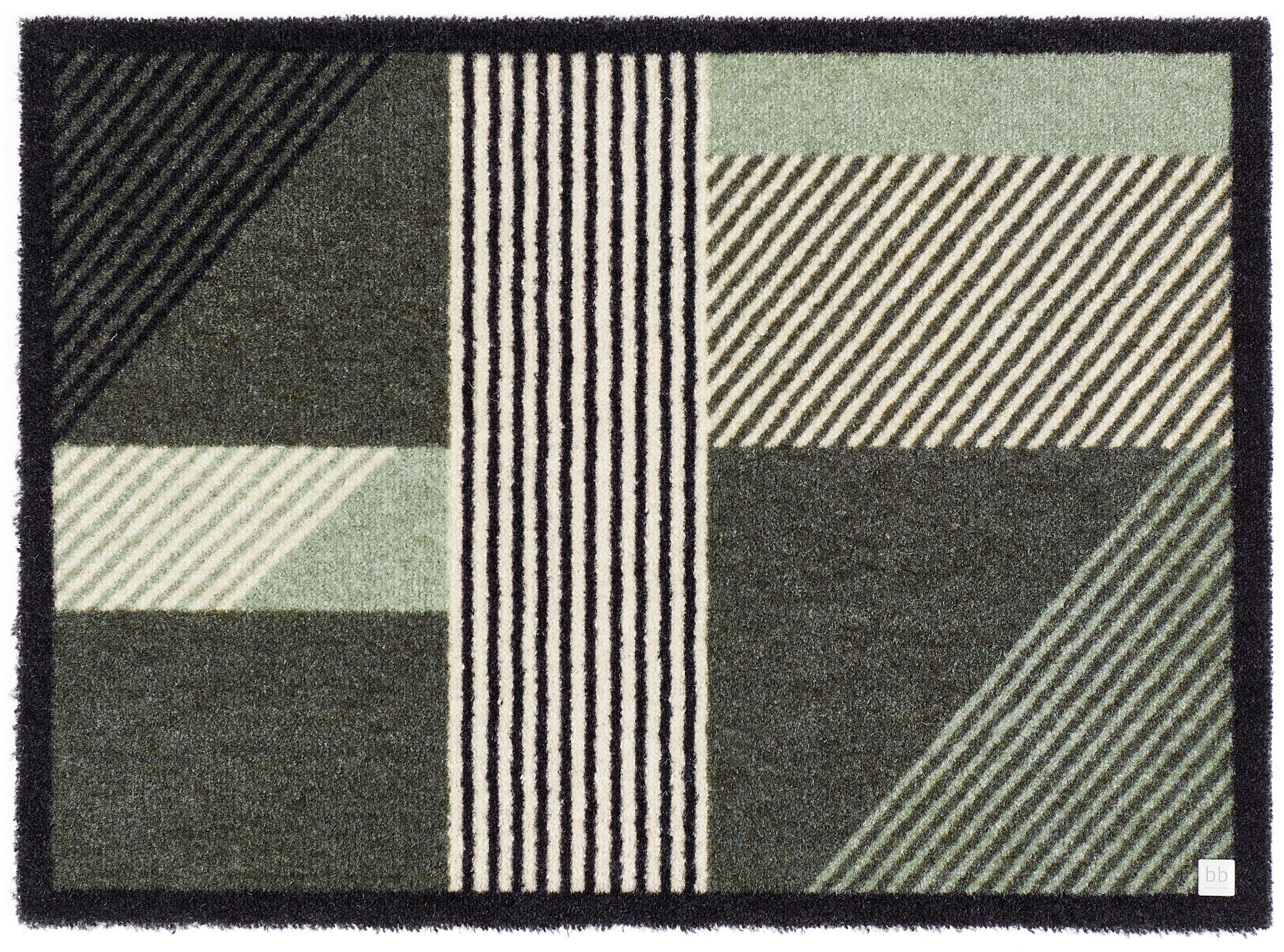 Image of Barbara Becker Fussmatte "Sense, Made in Belgium" rechteckig 7 mm Höhe Schmutzfangmatte, modernes Design, waschbar, auch als Läufer