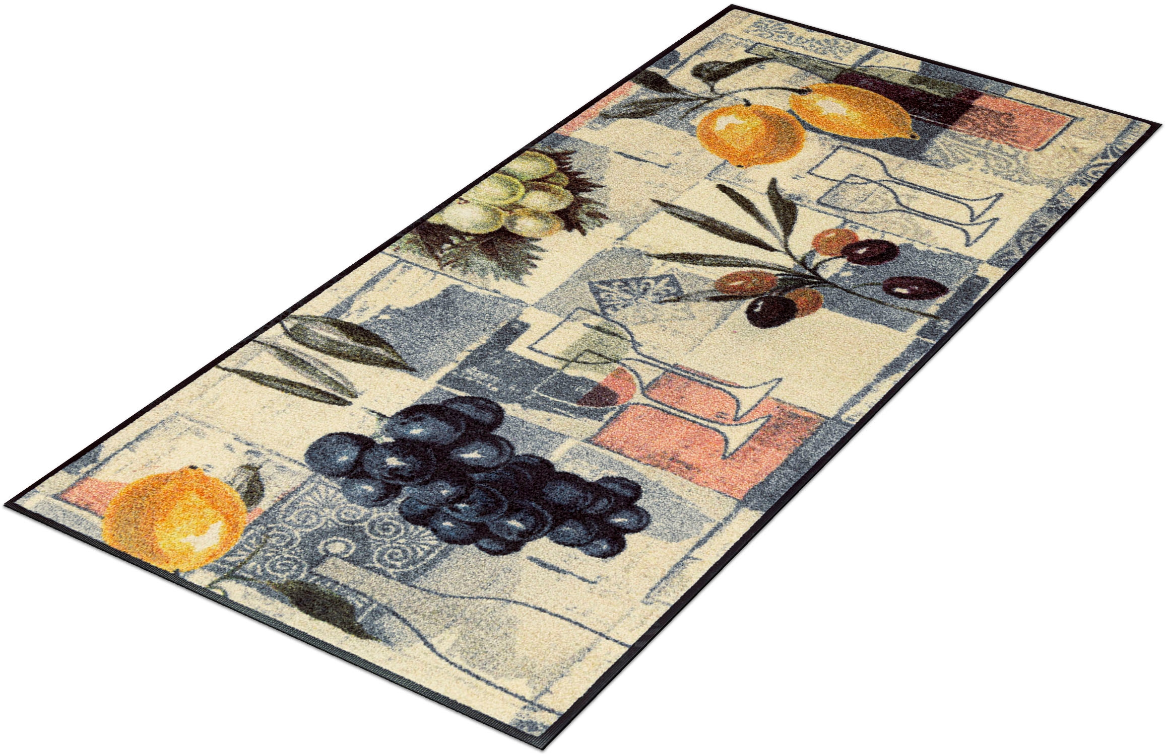 Image of wash+dry by Kleen-Tex Läufer "Gusto Mediterraneo" rechteckig