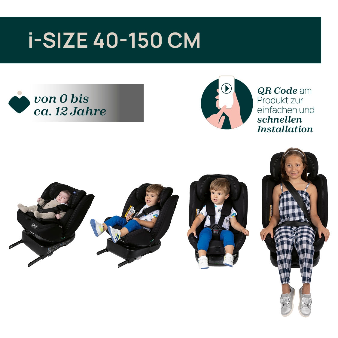 Chicco Siège auto pour enfant »UNICO EVO I-SIZE«