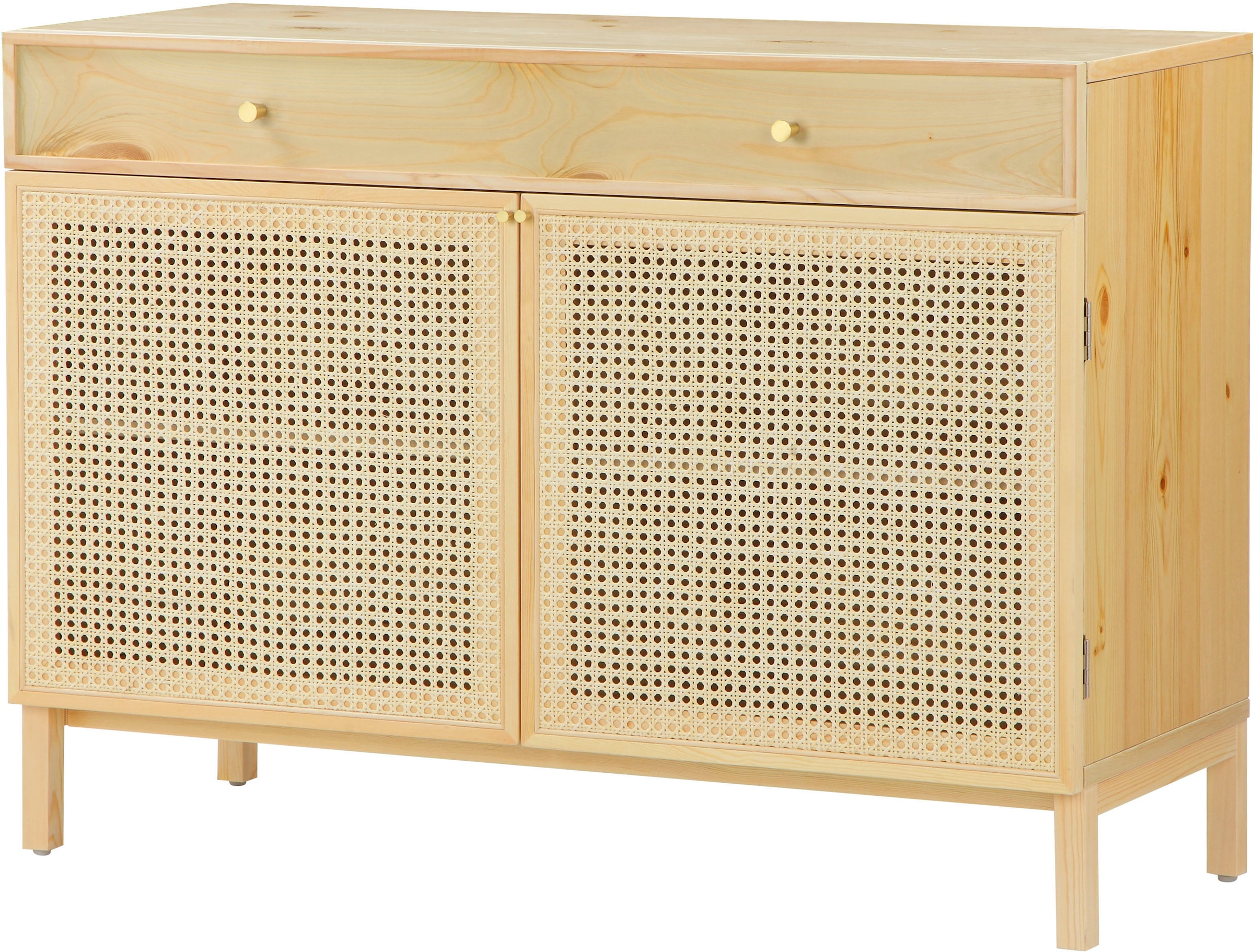 andas Sideboard »Gatwick«, ausziehbare Schreibtischplatte, Massivholz, Design by Morten Georgsen