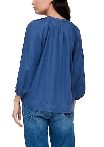 s.Oliver Shirtbluse, mit Raffungen