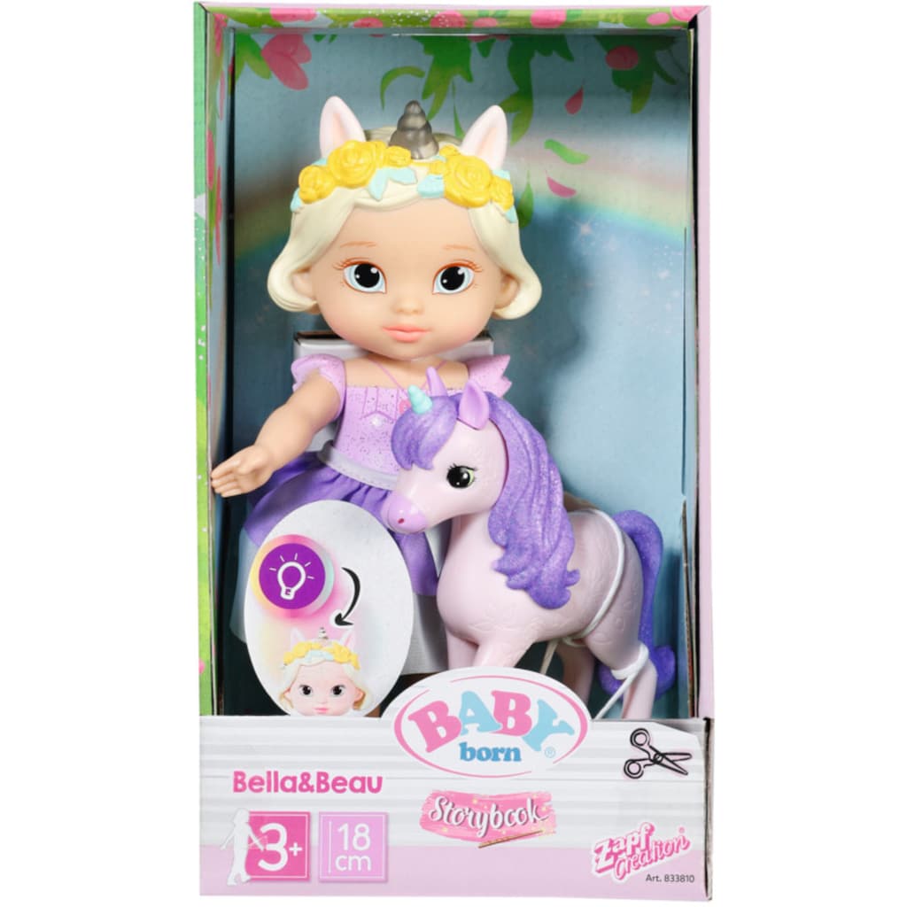 Baby Born Stehpuppe »Storybook Prinzessin Bella, 18 cm«