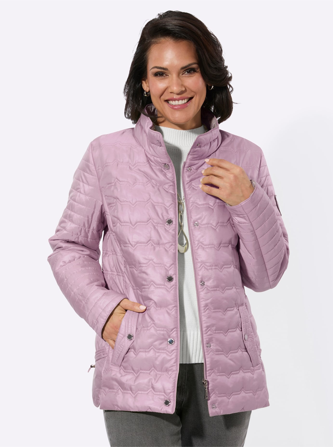 Image of Casual Looks Steppjacke ohne Kapuze