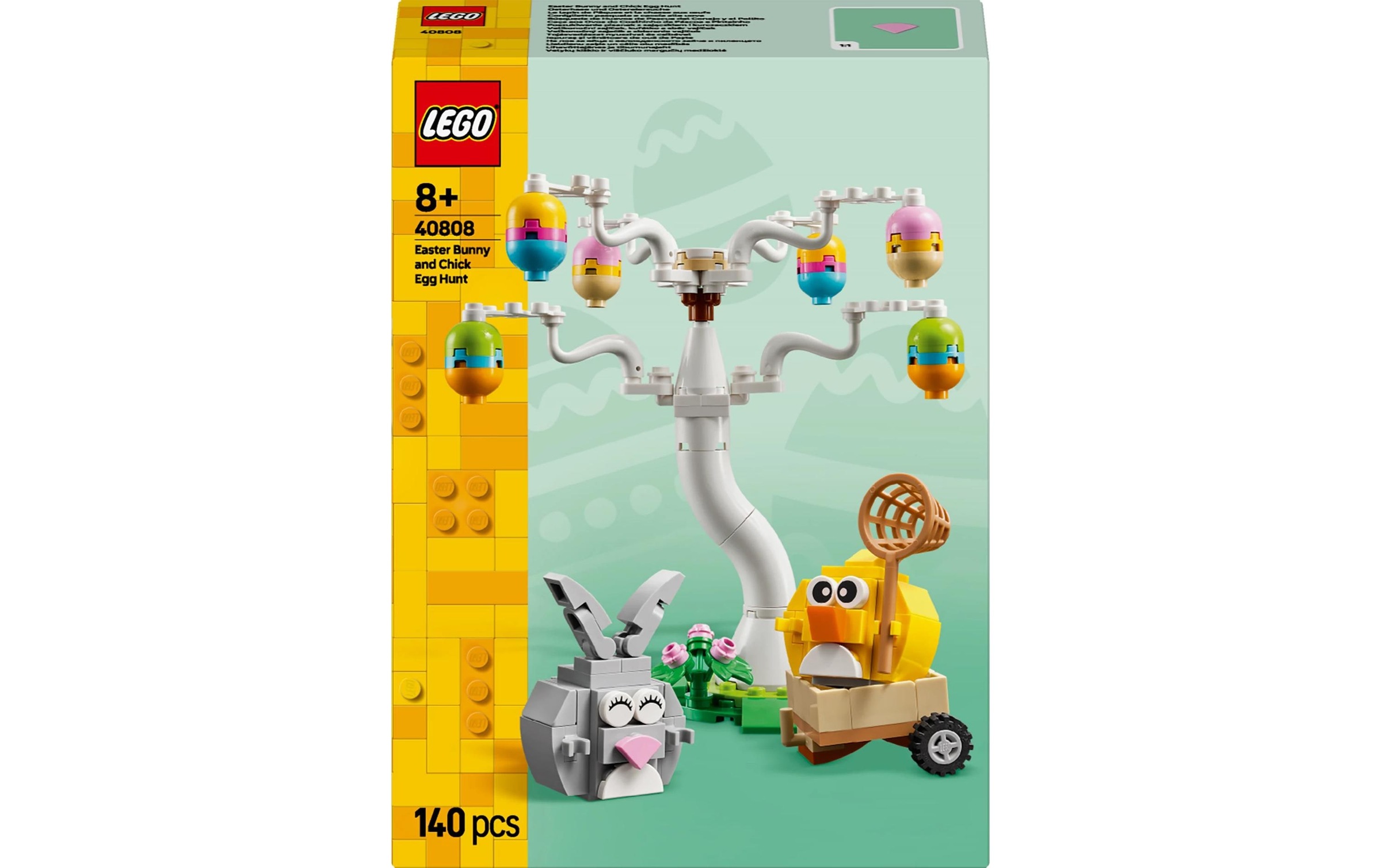 Image of Konstruktionsspielsteine "Saisonal Osterhase und Ostereiersuche 40808" Kategorie: Dekoration