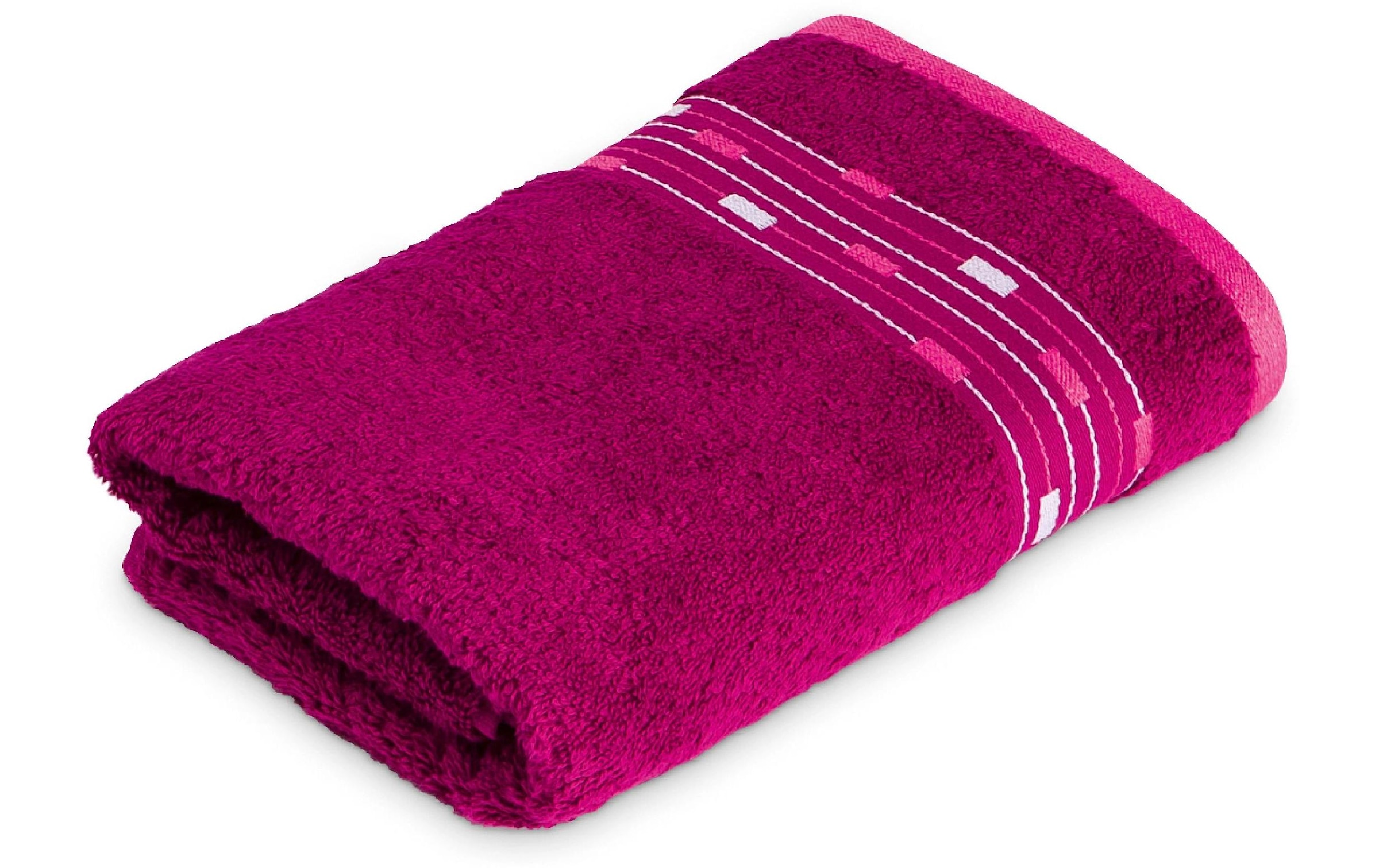 Image of frottana Duschtuch "Magic 67 x 140 cm, Berry"