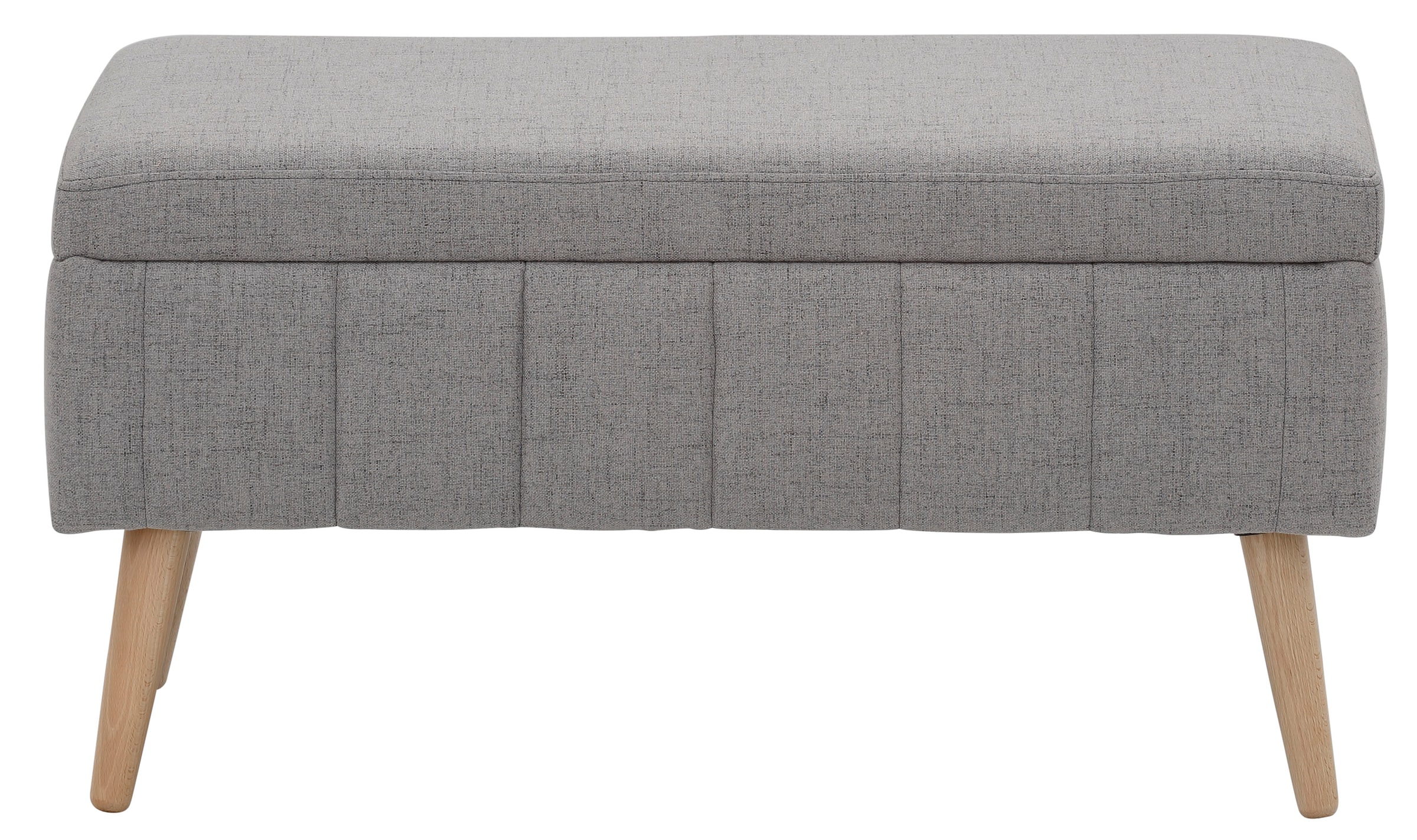 GOODproduct Banc coffre »AMIRA Sitzbank mit Stauraum, Masse B/T/H: 81/36/43 cm« mit Staufach, in 3 Bezugsqualitäten mit feiner Steppung