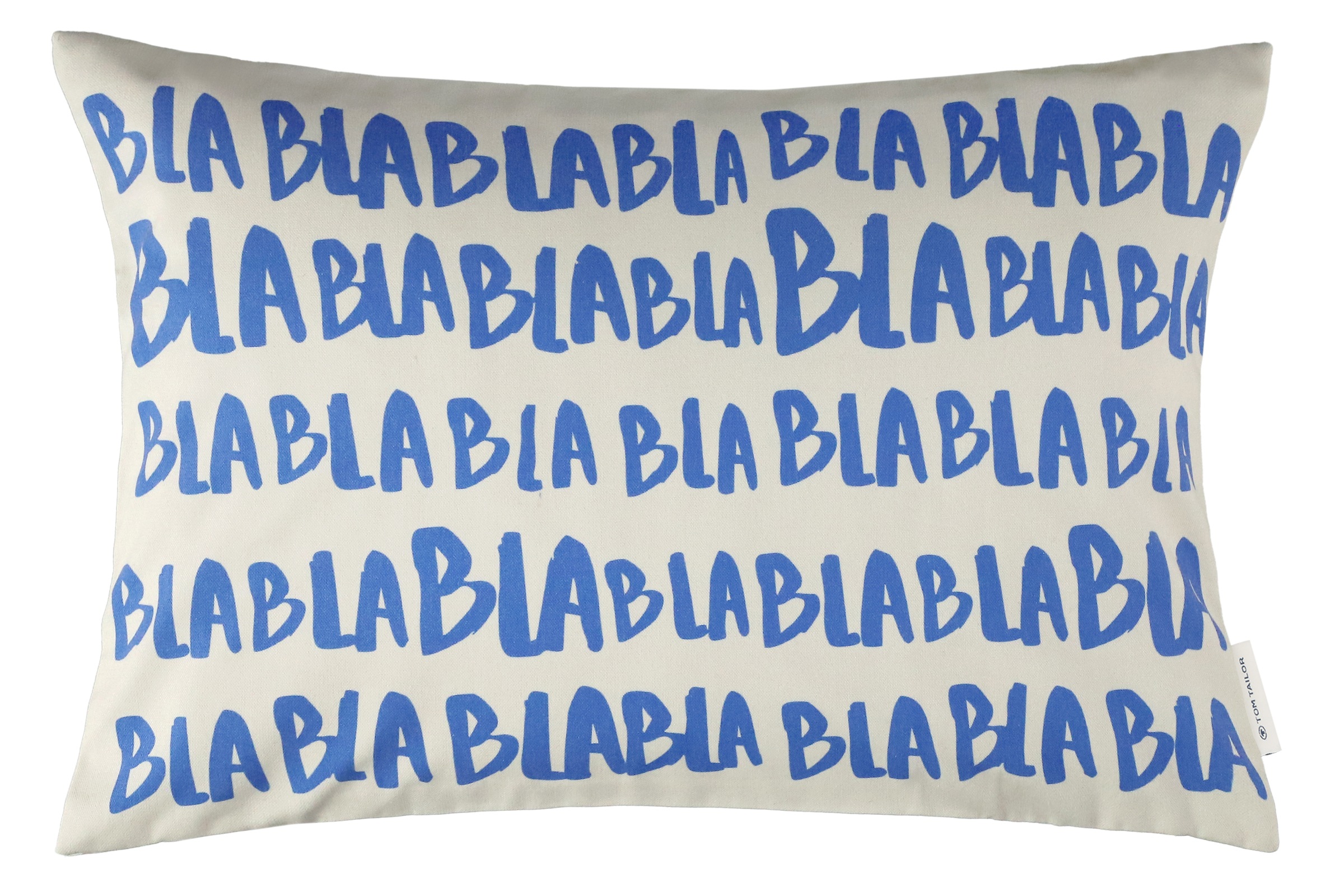 Image of TOM TAILOR HOME Kissenbezug "Blabla" mit lustigem Schriftzug